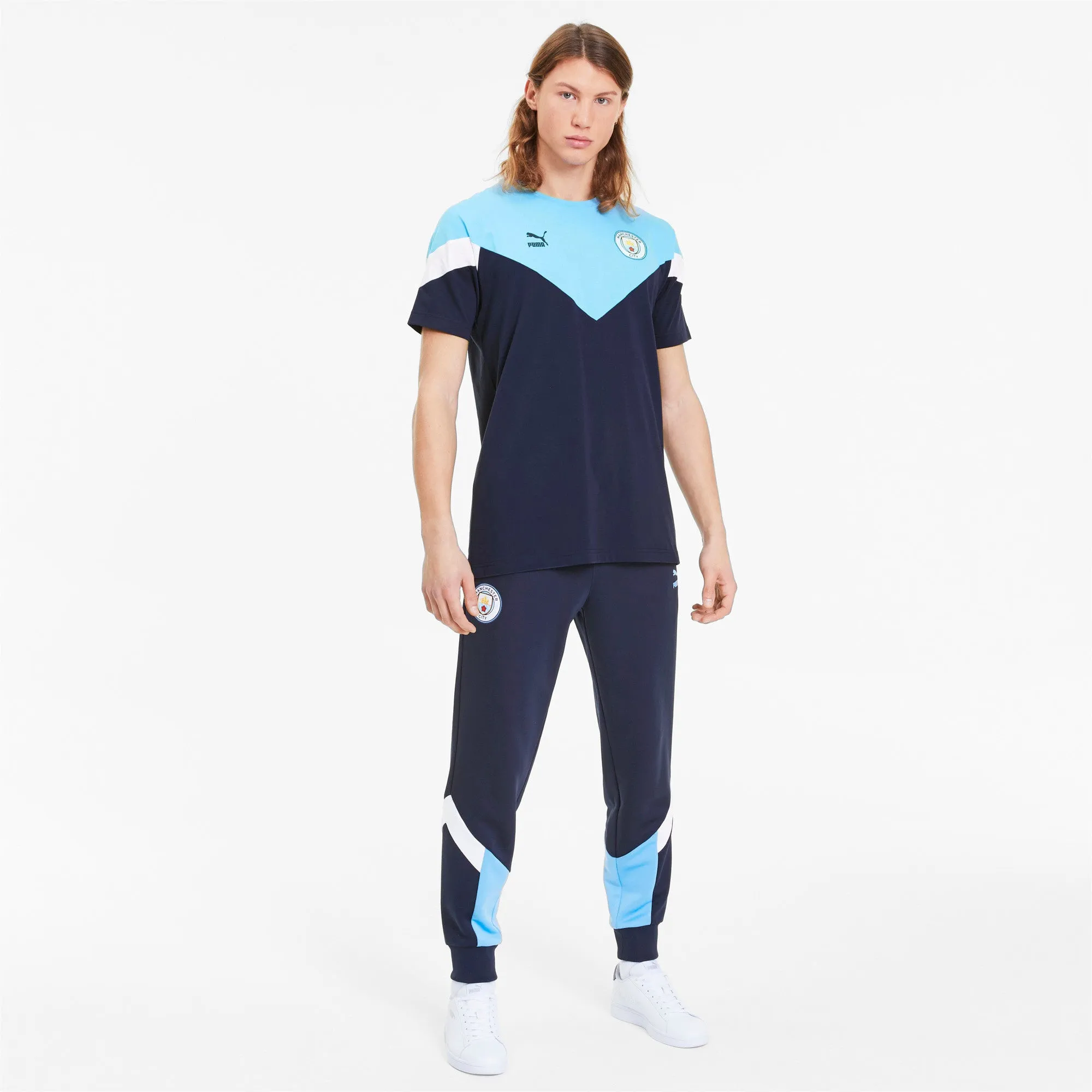 Puma Men's Mcfc Iconic Mcs Tee Tops sold by Zulily product image thumbnail 3