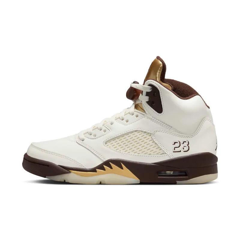Air Jordan Women's Retro 5 'Golden Ticket' Sneakers sold by Zulily