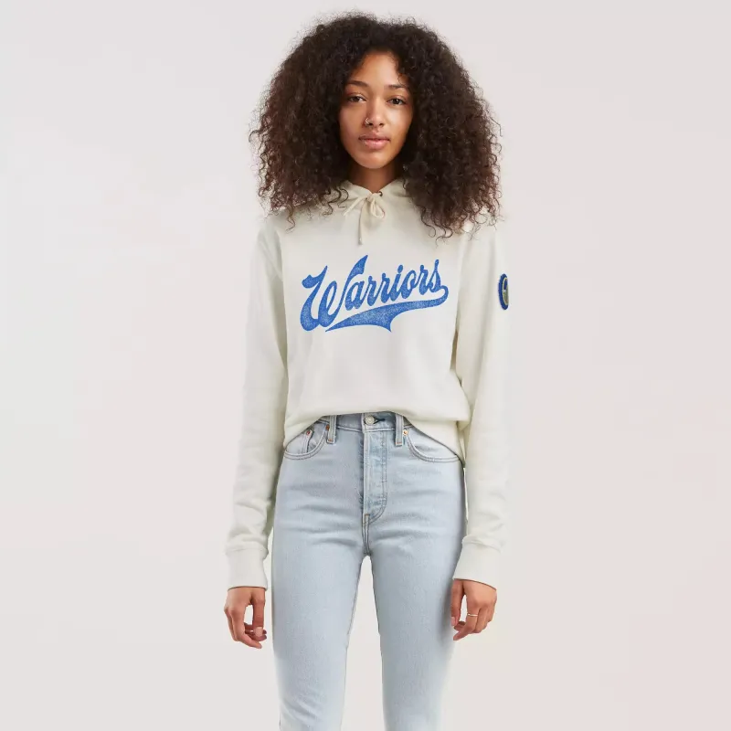 Levi'S Women's Levis NBA Golden State Warriors Pullover Hoodie made by Levi's