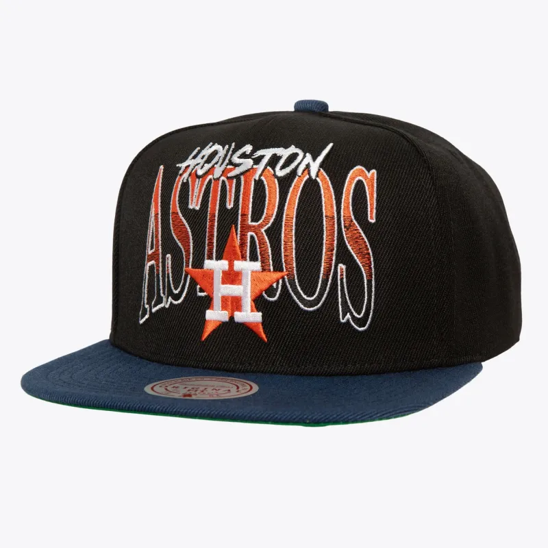 Mitchell & Ness Men's MLB Rise Up Snapback Coop Astros made by Mitchell & Ness