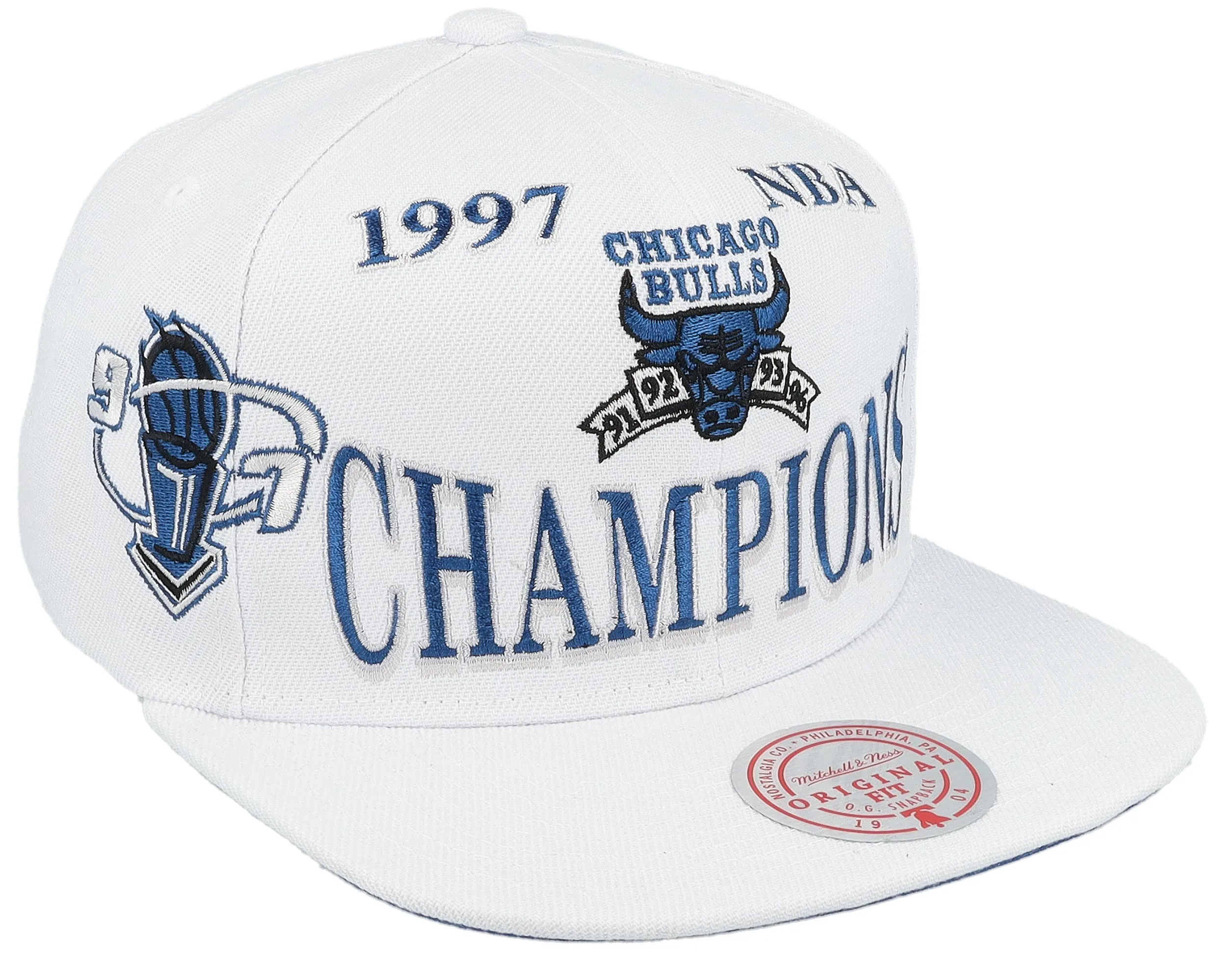 Mitchell & Ness Men's NBA 97 Champ Flipside Snapback Hwc Bulls Snapback Caps sold by Zulily product image thumbnail 2