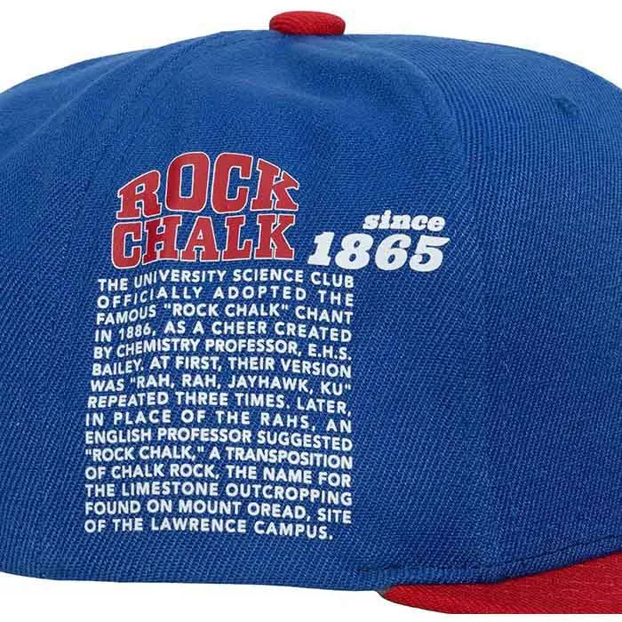 Mitchell & Ness Men's Ncaa Team Origins Snapback Kansas Snapback Caps sold by Zulily product image thumbnail 3