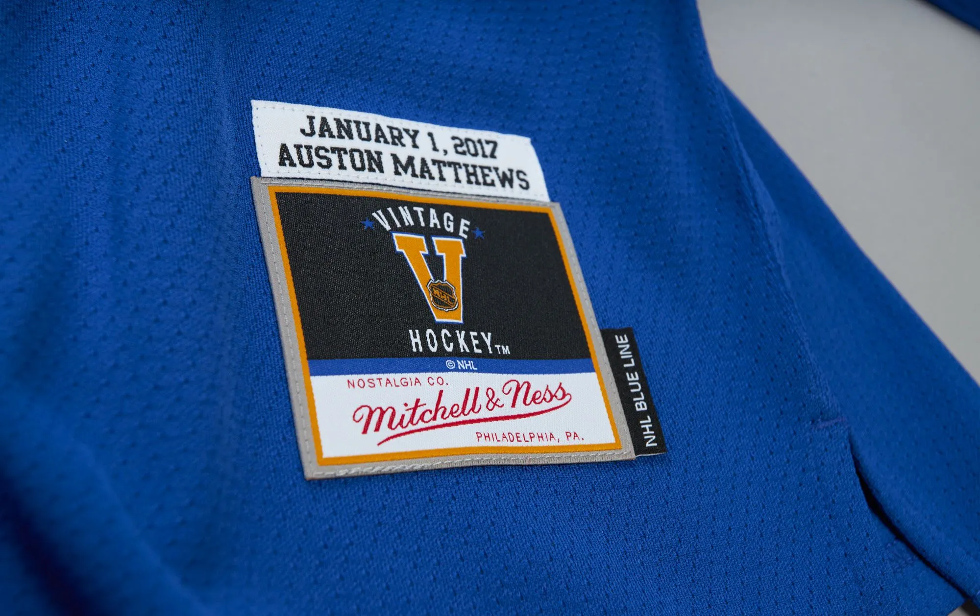 Mitchell & Ness Men's NHL Centennial Classic Jersey Maple Leafs 2017 Auston Matthews Jerseys sold by Zulily product image thumbnail 4