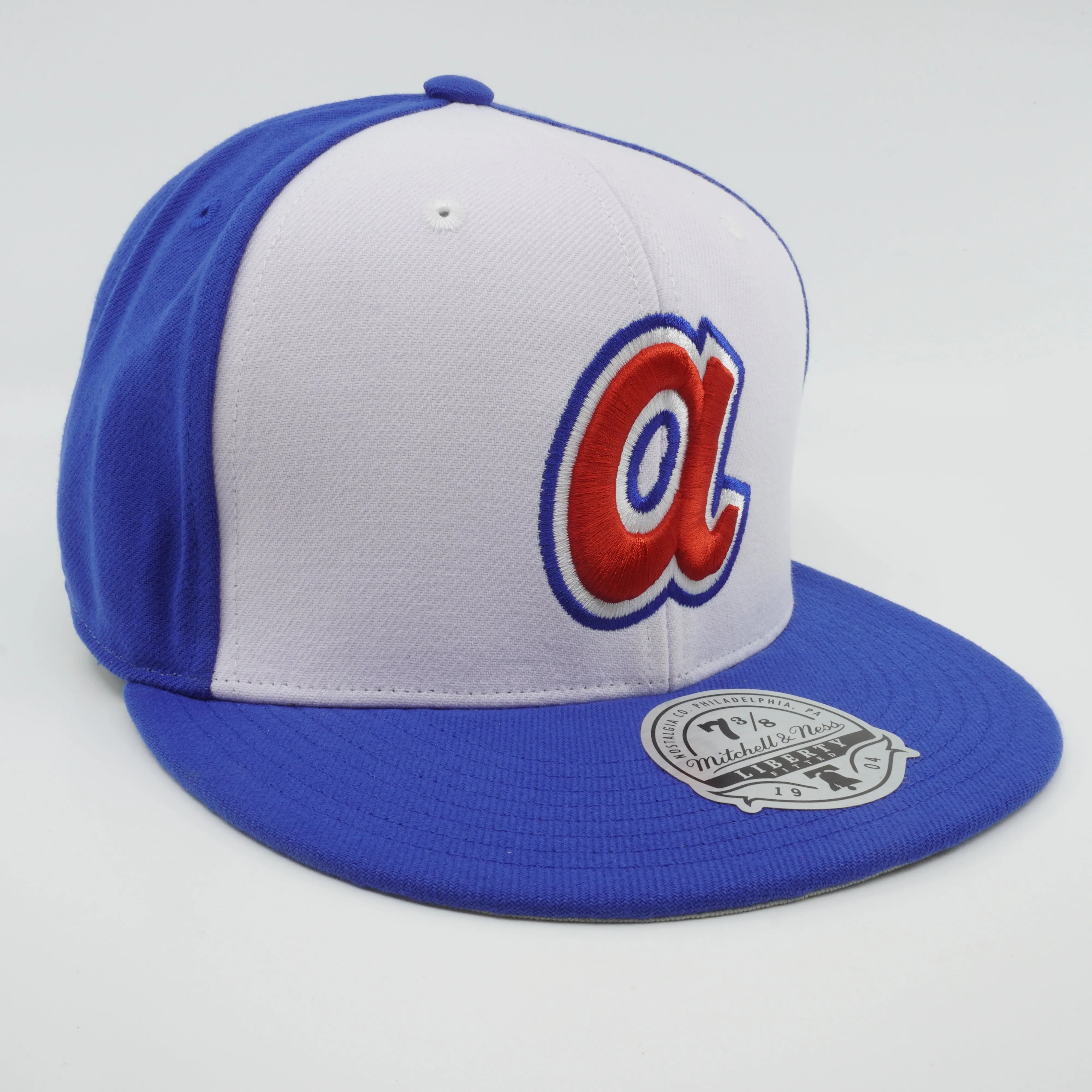 Mitchell & Ness Men's MLB Evergreen Fitted Coop Braves Fitted Caps sold by Zulily product image thumbnail 3