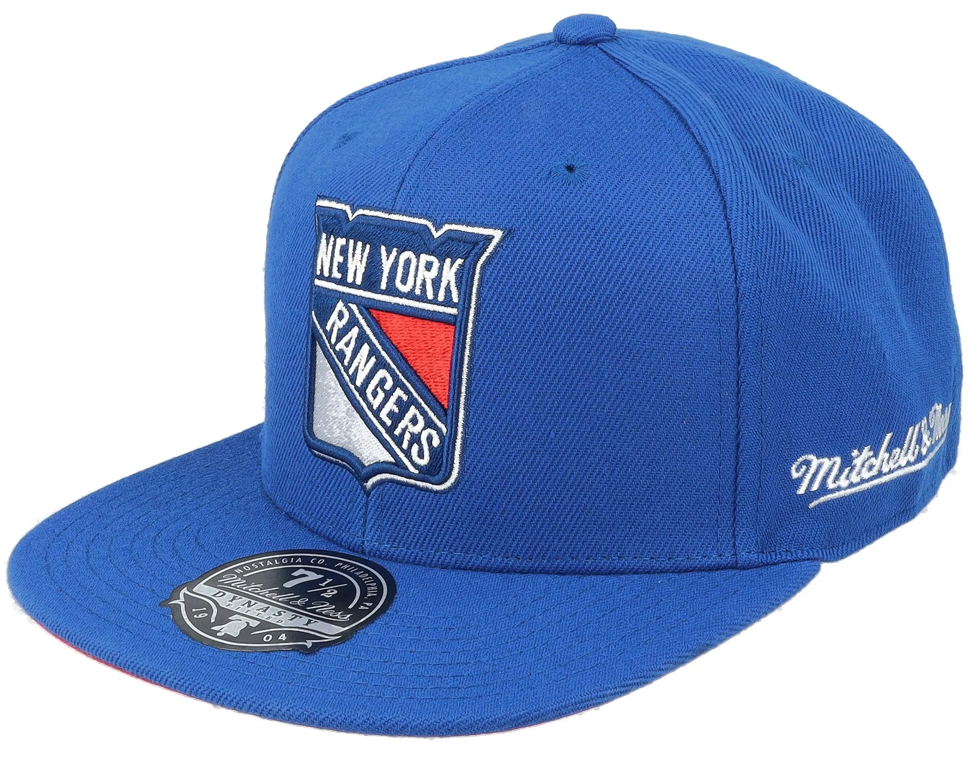 Mitchell & Ness Men's NHL Vintage Fitted Rangers Fitted Caps sold by Zulily product image thumbnail 2