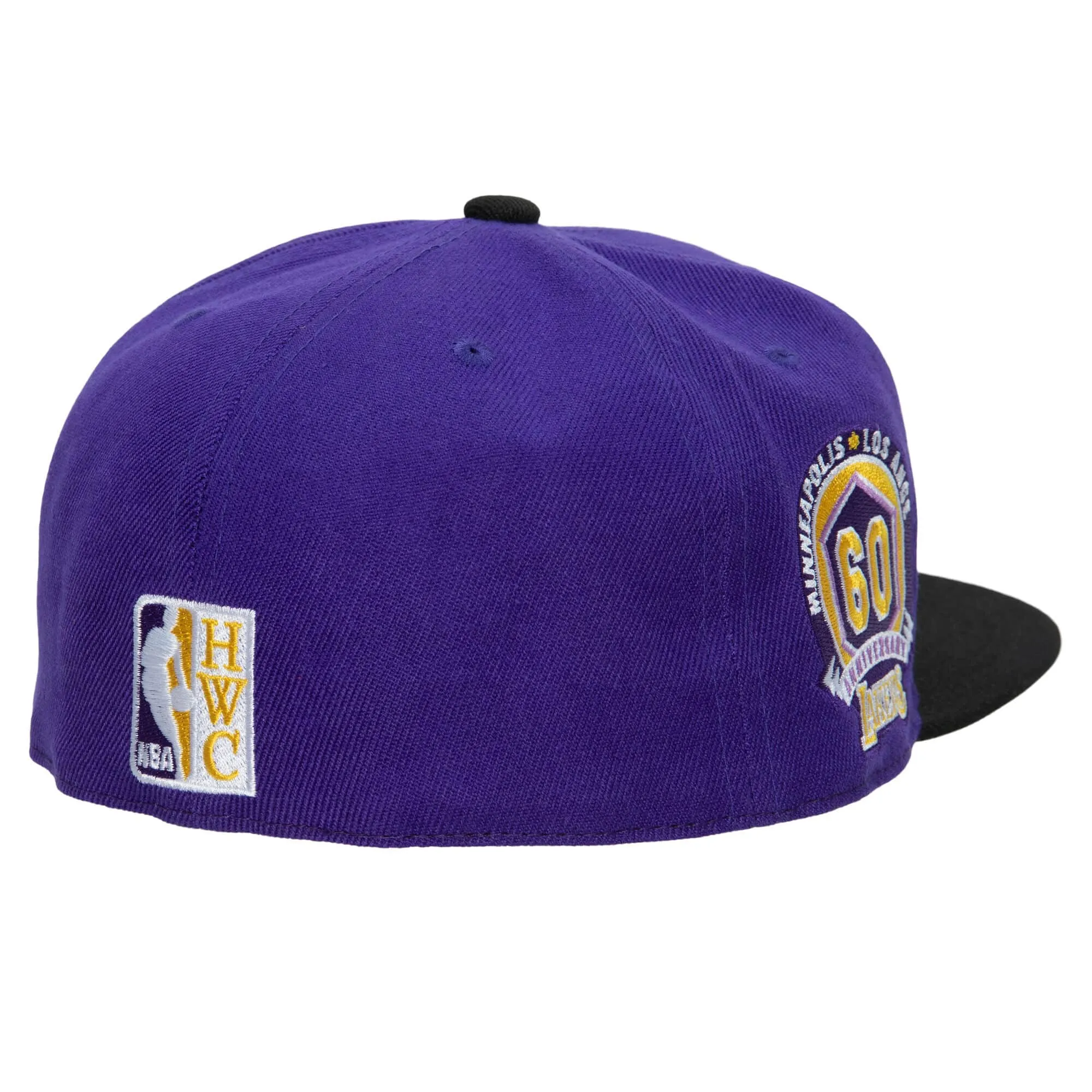 Mitchell & Ness Men's NBA La Lakers Team Side Fitted Hwc Fitted Caps sold by Zulily product image thumbnail 2