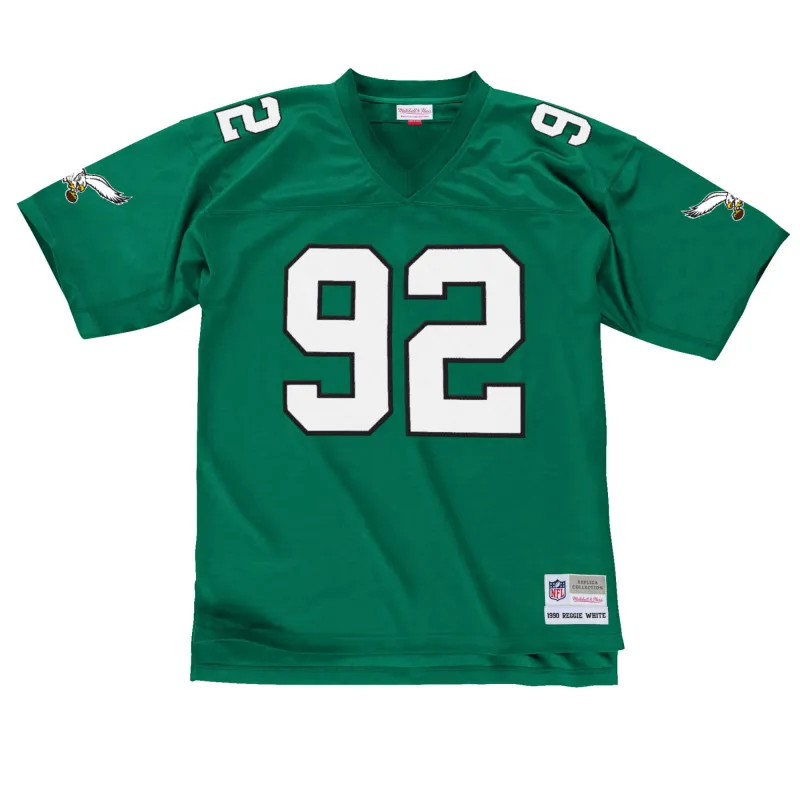 Mitchell & Ness Men's NFL Legacy Jersey Eagles 1990 Reggie White Jerseys sold by Zulily