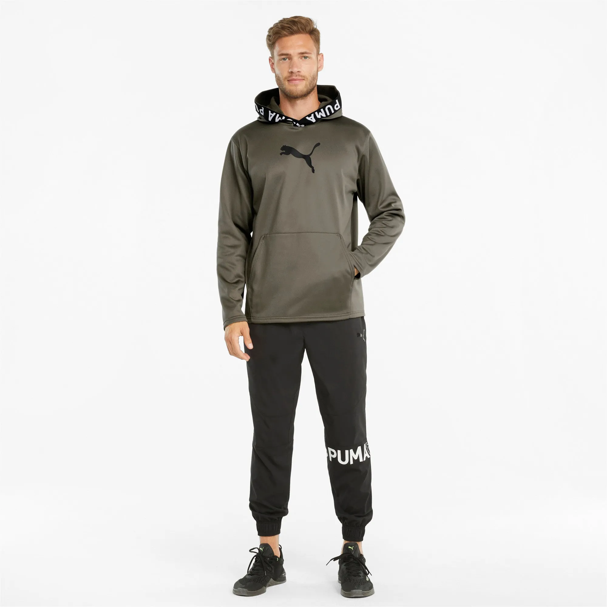 Puma Men's Train Power Fleece Hoodie Hoodies sold by Zulily product image thumbnail 3