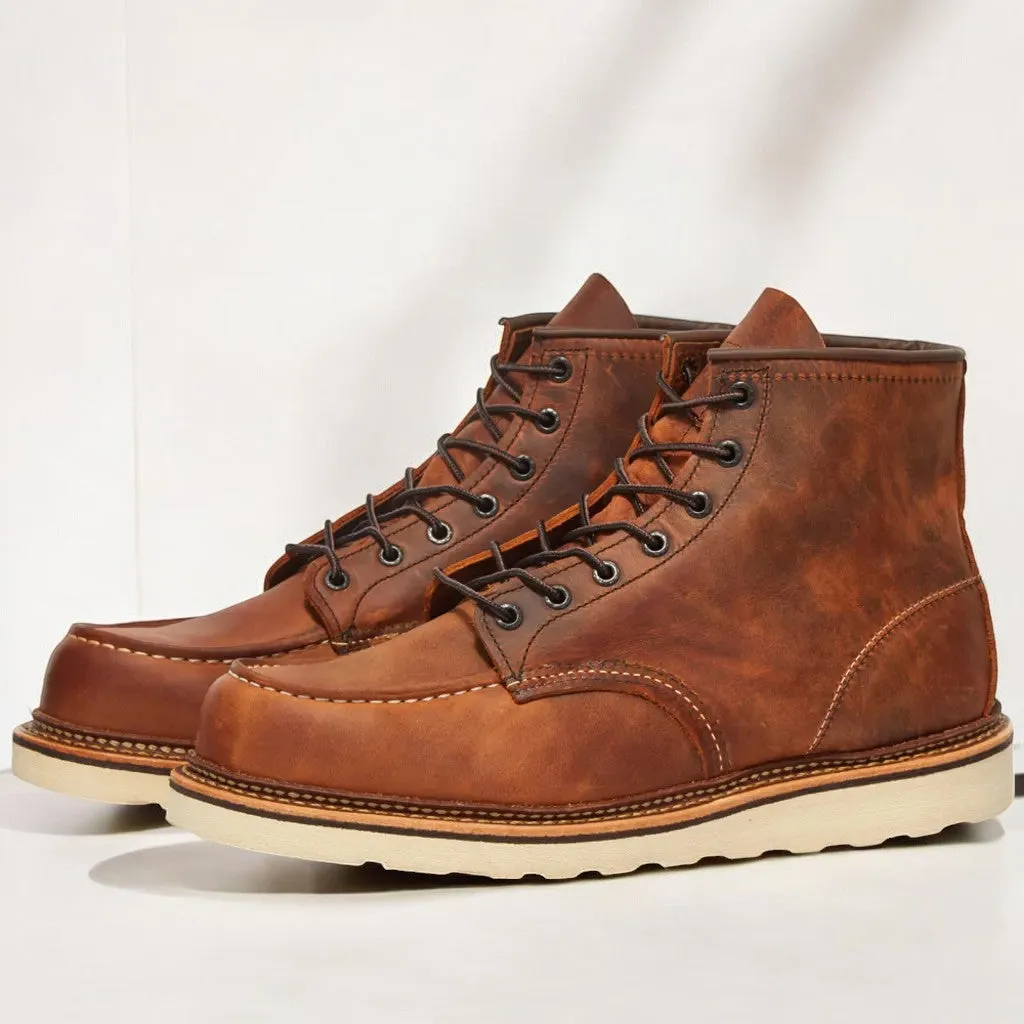 Red Wing Shoes Men's Red Wing Classic Moc Copper sold by Zulily product image thumbnail 2