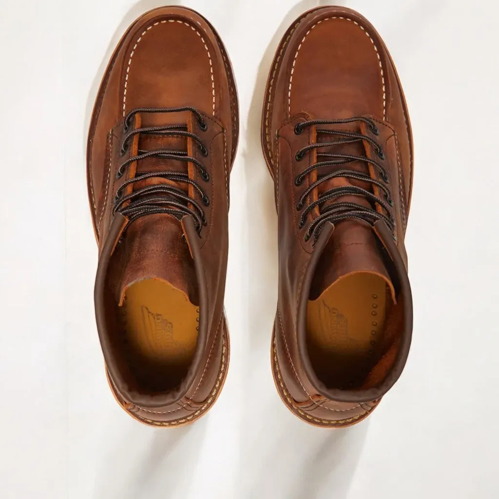 Red Wing Shoes Men's Red Wing Classic Moc Copper sold by Zulily product image thumbnail 4