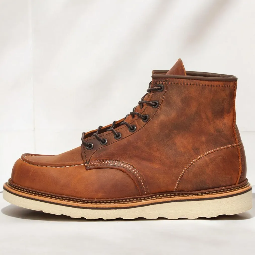Red Wing Shoes Men's Red Wing Classic Moc Copper sold by Zulily