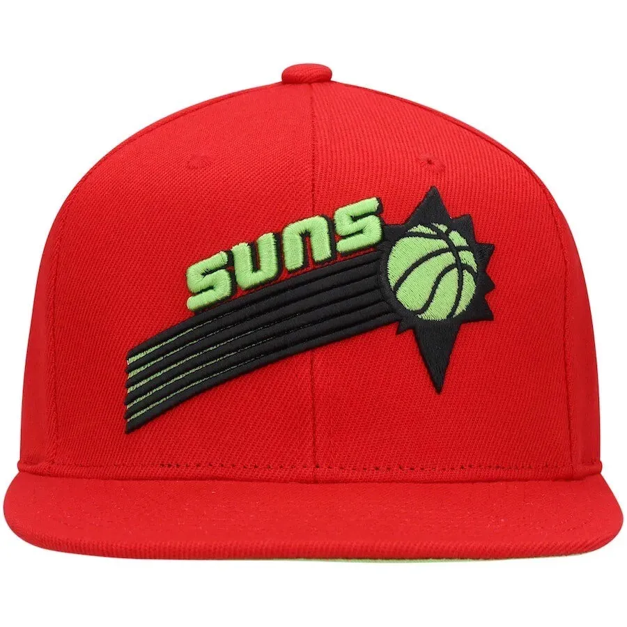 Mitchell & Ness Men's NBA Reverse Candy Apple Snapback Hwc Suns Snapback Caps sold by Zulily product image thumbnail 2
