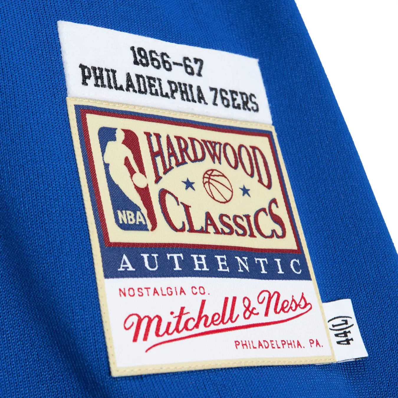 Mitchell & Ness Men's NBA Shooting Shirt 76Ers 1966 Shooting Shirt sold by Zulily product image thumbnail 3