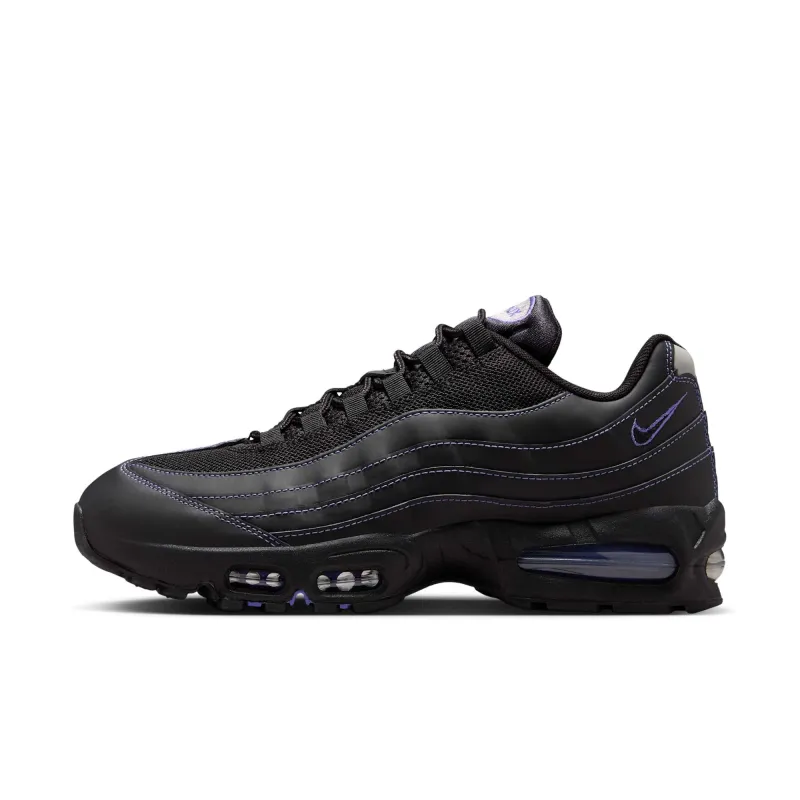 Nike Men's Air Max 95 Og 'Big Bubble Black Persian Violet' Sneakers made by Nike