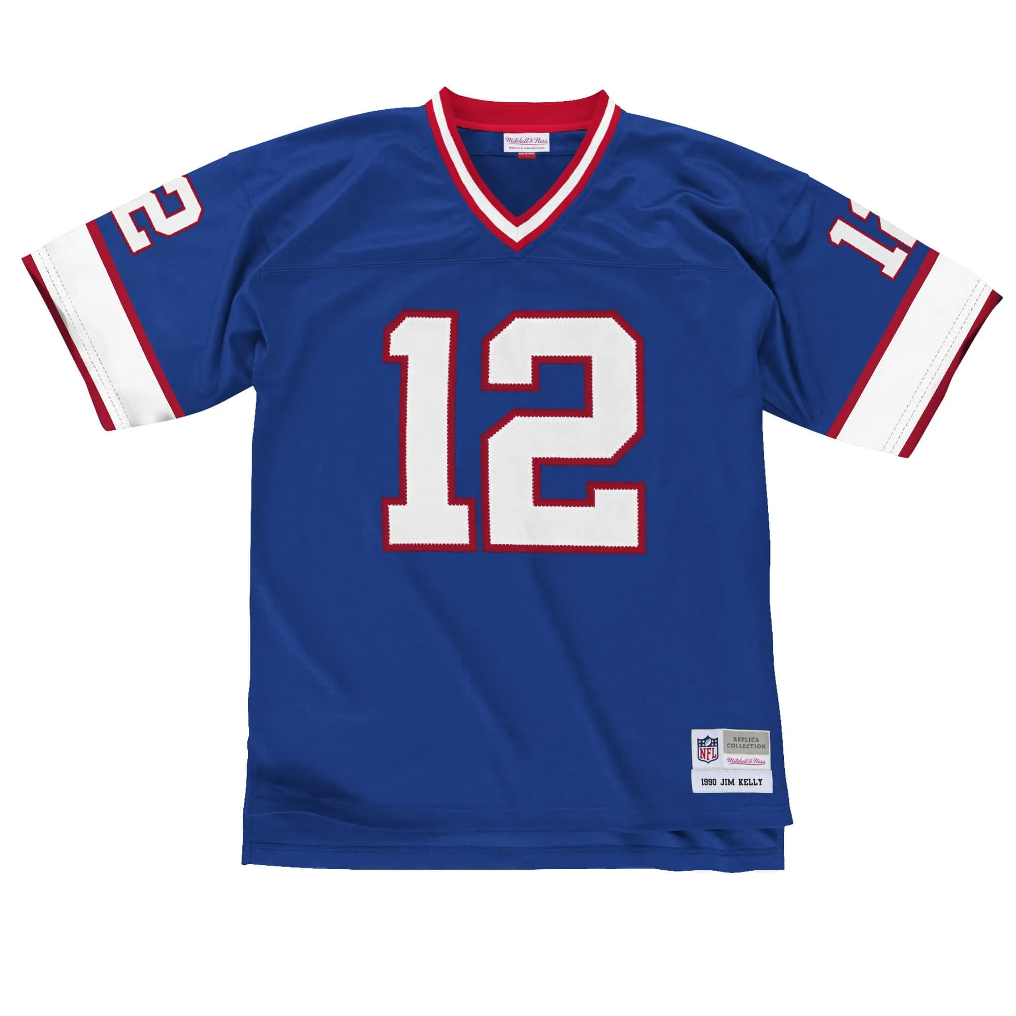 Mitchell & Ness NFL Legacy Jersey Buffalo Bills 1990 Jim Kelly sold by Zulily