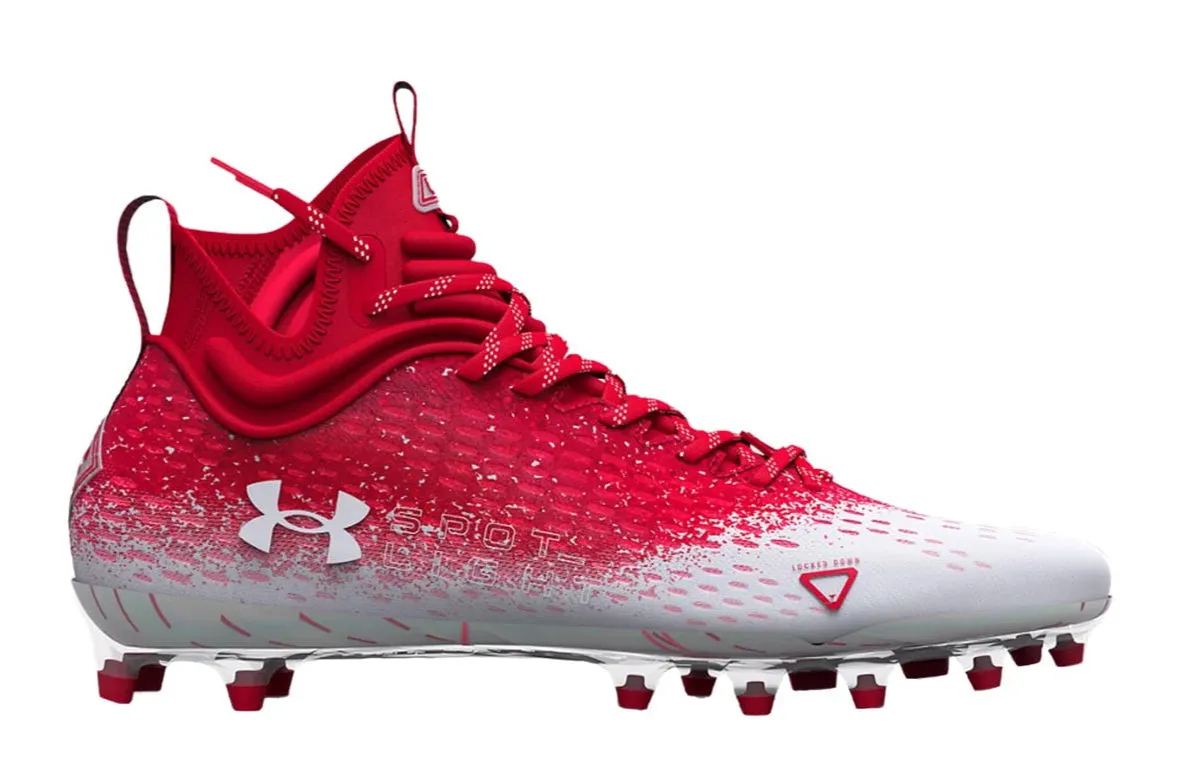 Under Armour Men's Ua Spotlight Lux Mc 2.0 'Red White' Sneakers sold by Zulily