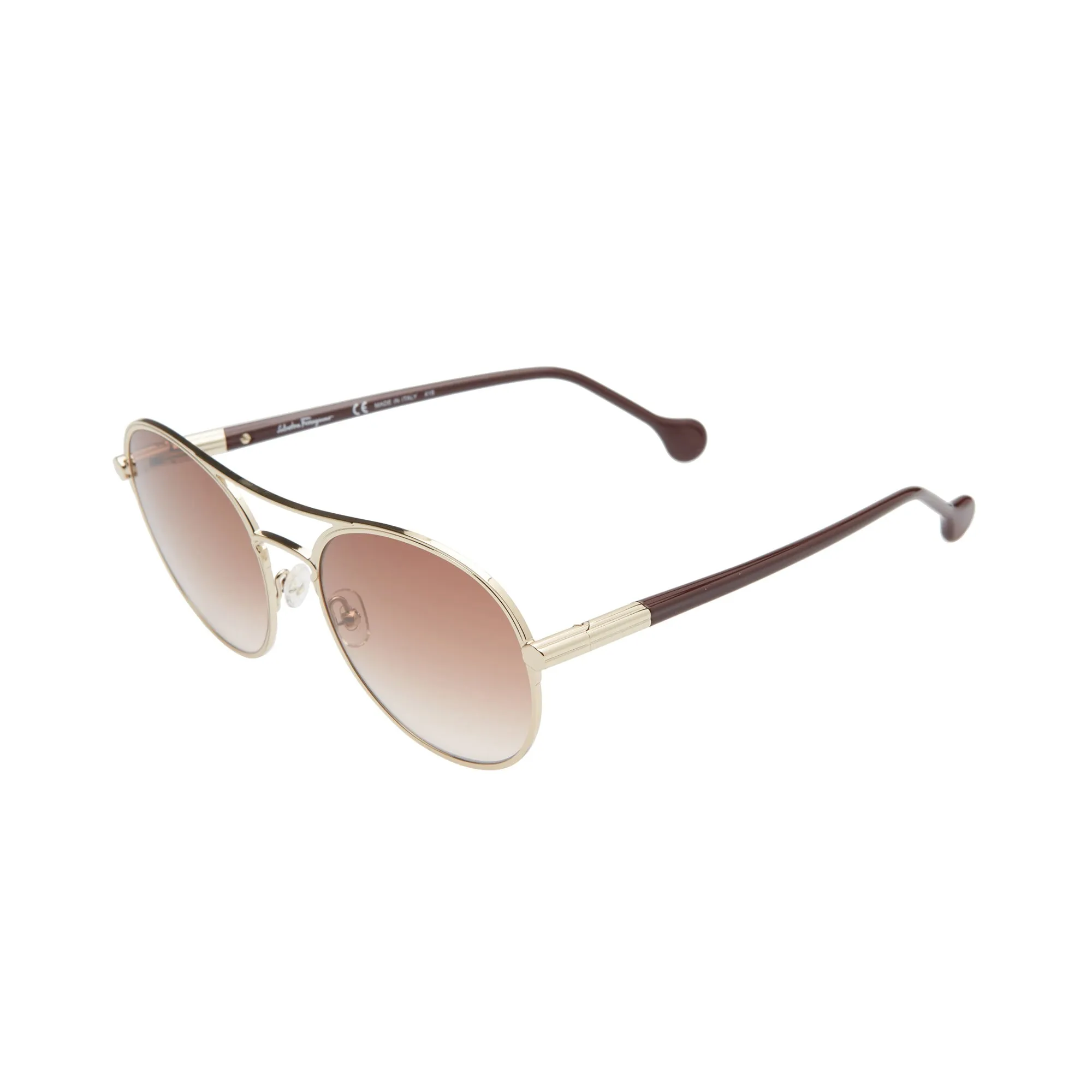 Salvatore Ferragamo Women's Round Sunglasses sold by Zulily