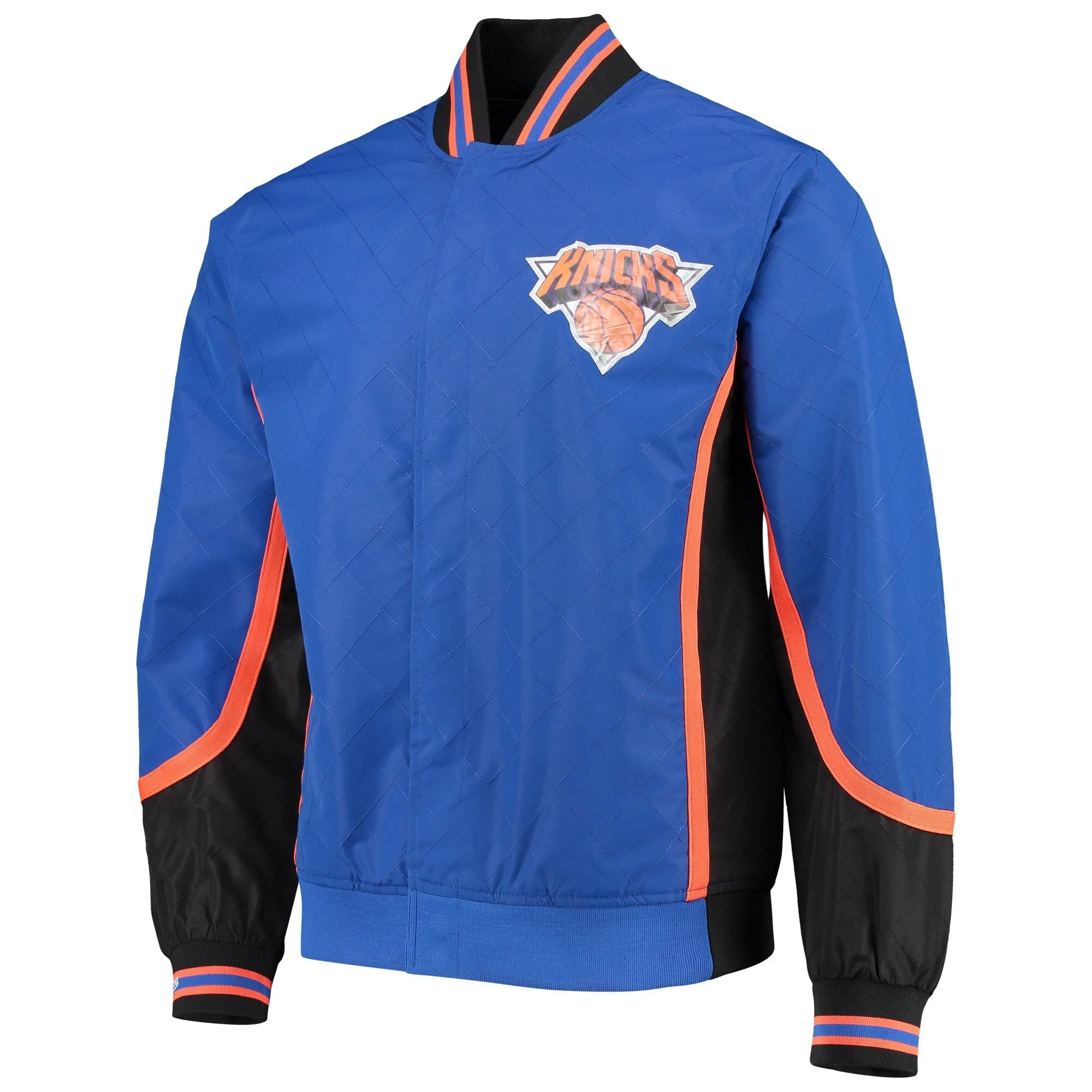 Mitchell & Ness Men's 75Th Anni Warm Up Jacket Knicks Jackets sold by Zulily product image thumbnail 2