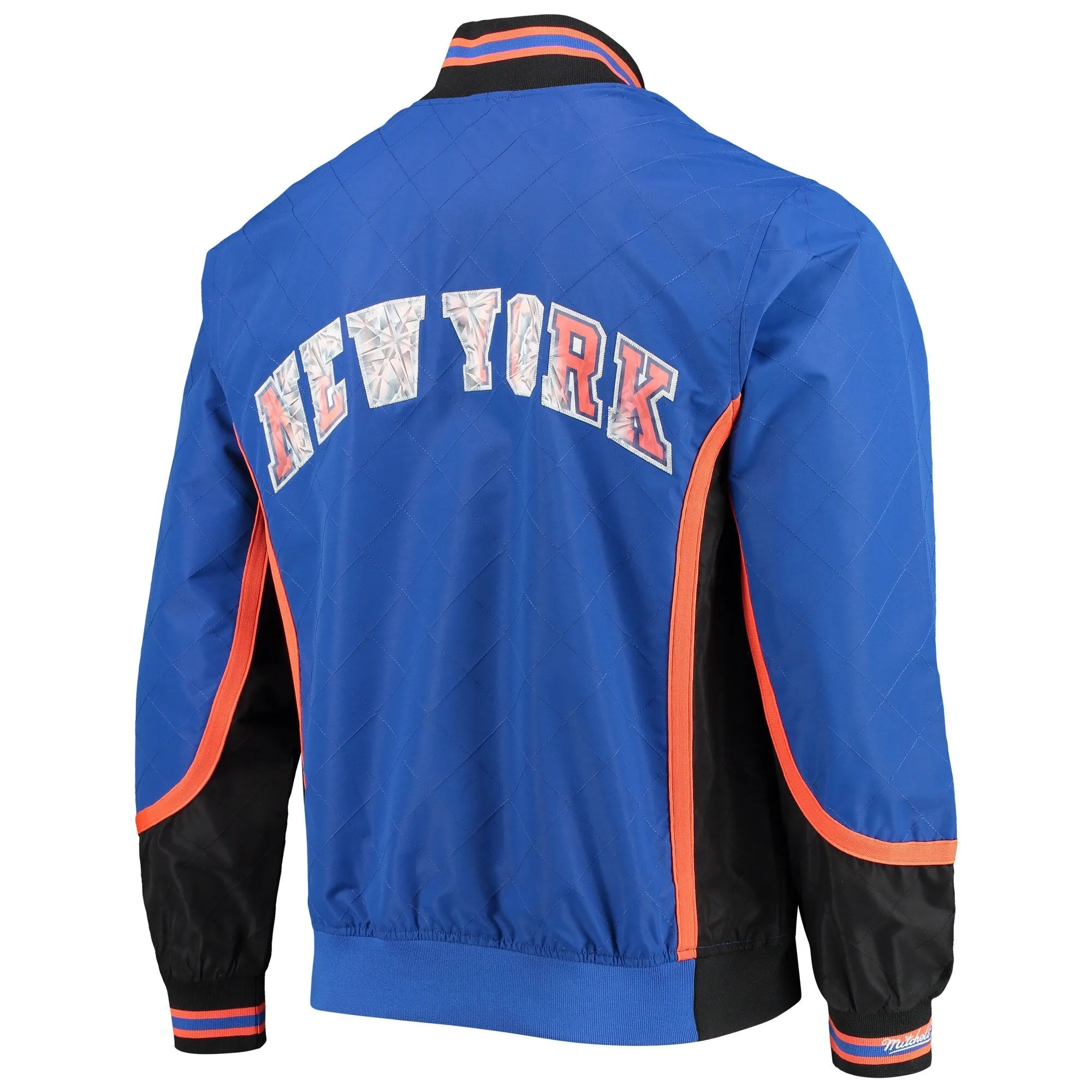 Mitchell & Ness Men's 75Th Anni Warm Up Jacket Knicks Jackets sold by Zulily product image thumbnail 3