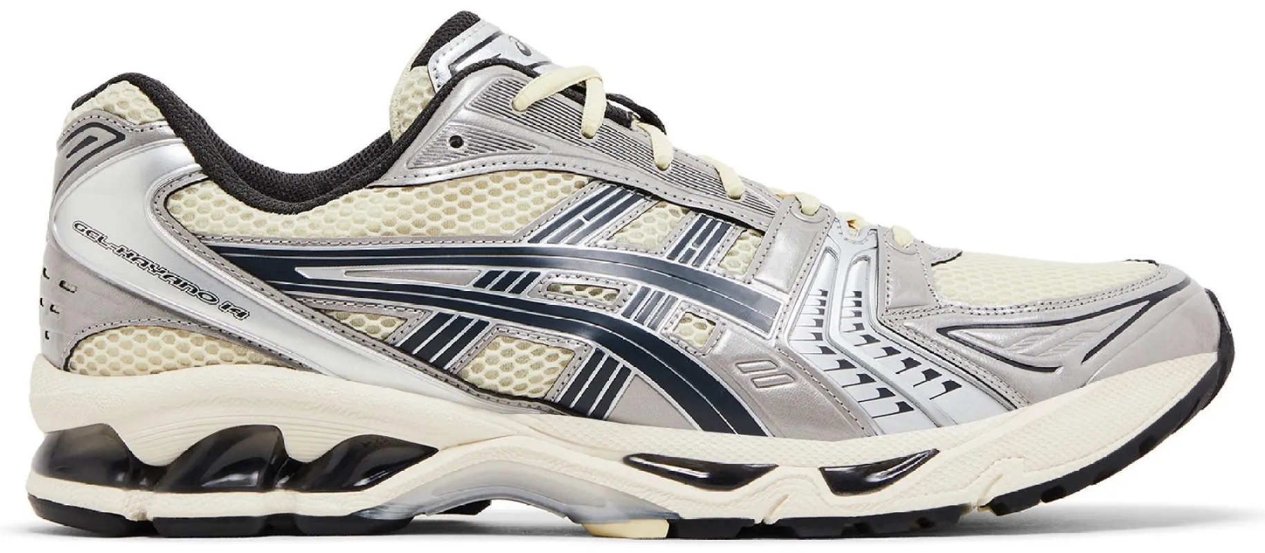 Asics Gel-Kayano 14 'Oyster White Steeple Grey' Sneakers sold by Zulily