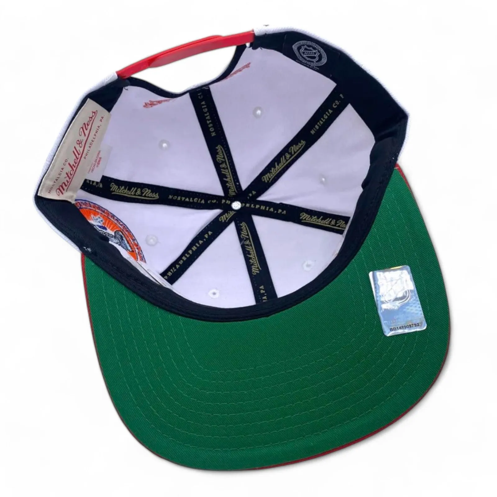 Mitchell & Ness Men's NHL 2 Tone Side Patch Snapback Capitals Snapback Caps sold by Zulily product image thumbnail 4