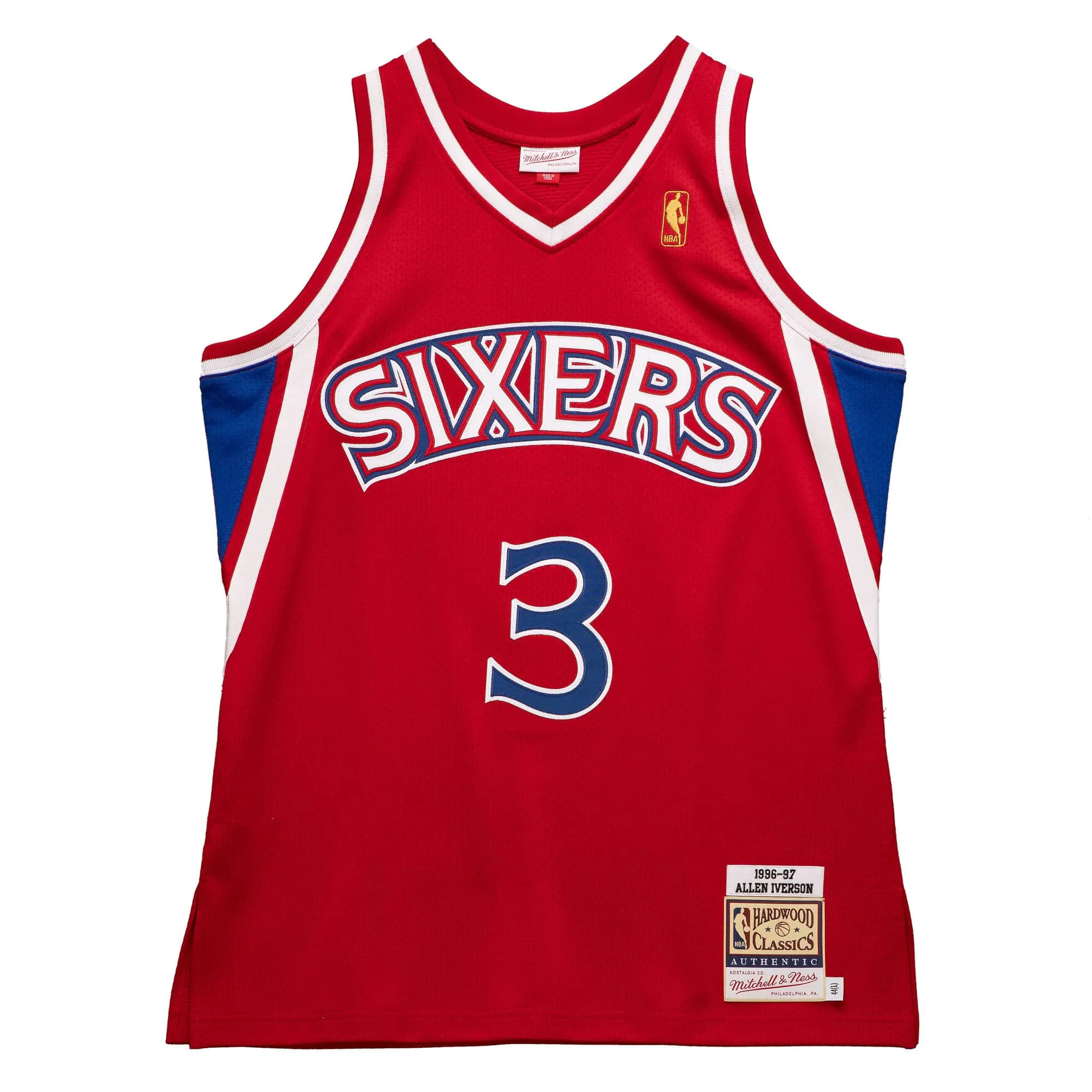 Mitchell & Ness NBA Authentic Jersey Philadelphia 76Ers 96 Allen Iverson Jerseys sold by Zulily