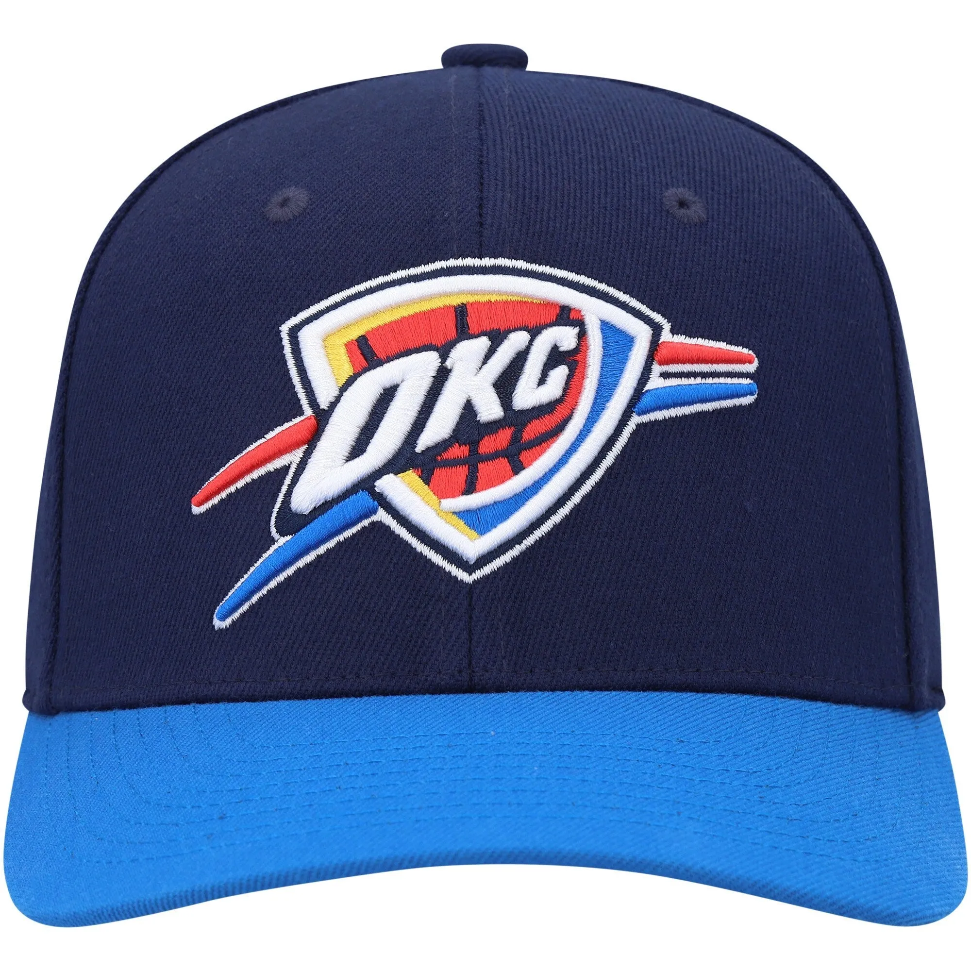 Mitchell & Ness Men's NBA Team 2 Tone 2.0 Stretch Snapback NBA Thunder Snapback Caps sold by Zulily product image thumbnail 2