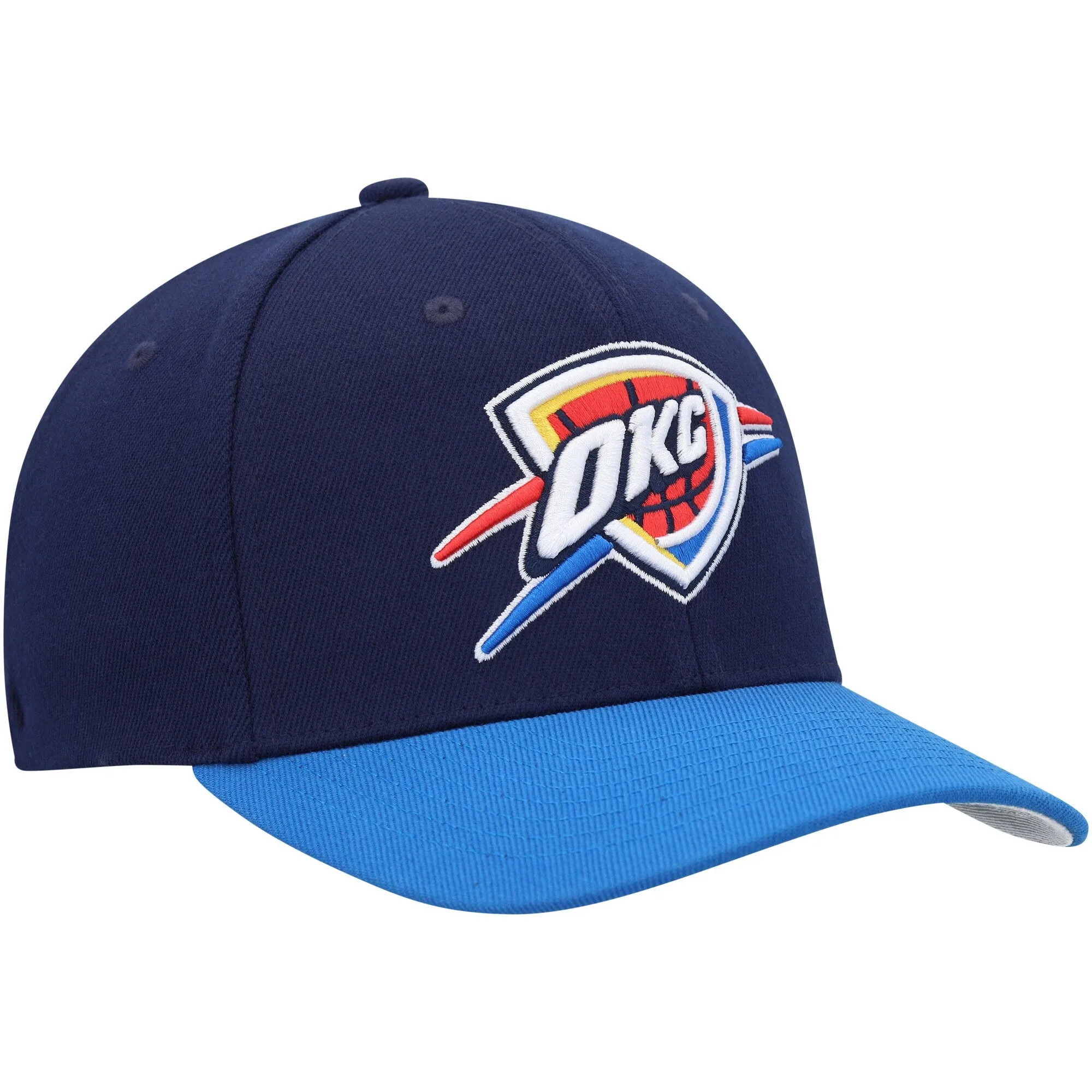 Mitchell & Ness Men's NBA Team 2 Tone 2.0 Stretch Snapback NBA Thunder Snapback Caps sold by Zulily product image thumbnail 3