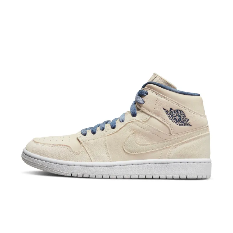 Air Jordan Women's Retro 1 Mid Se W 'Sanddrift' Sneakers made by Jordan