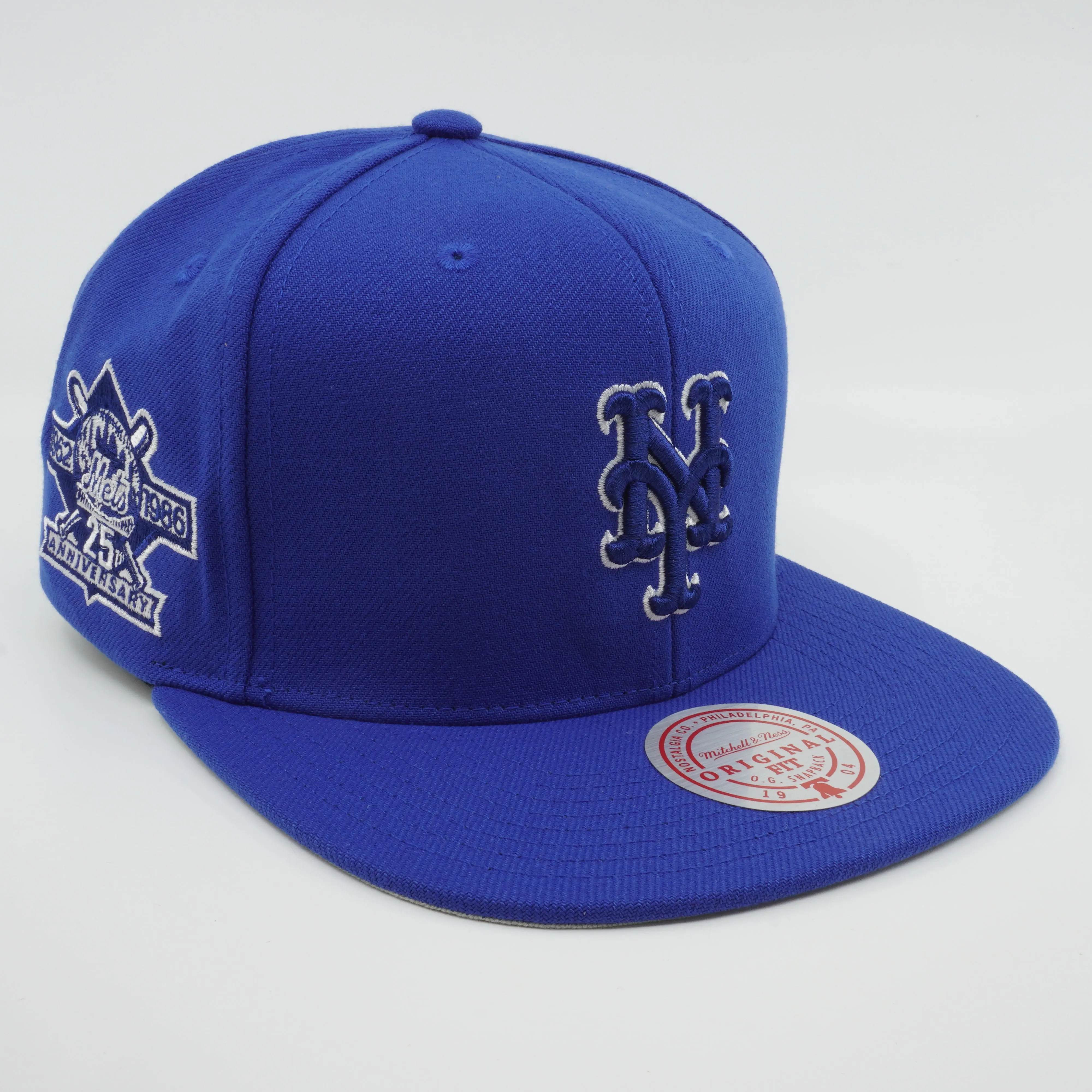 Mitchell & Ness Men's MLB Back To Basics Snapback Mets Blue sold by Zulily product image thumbnail 3