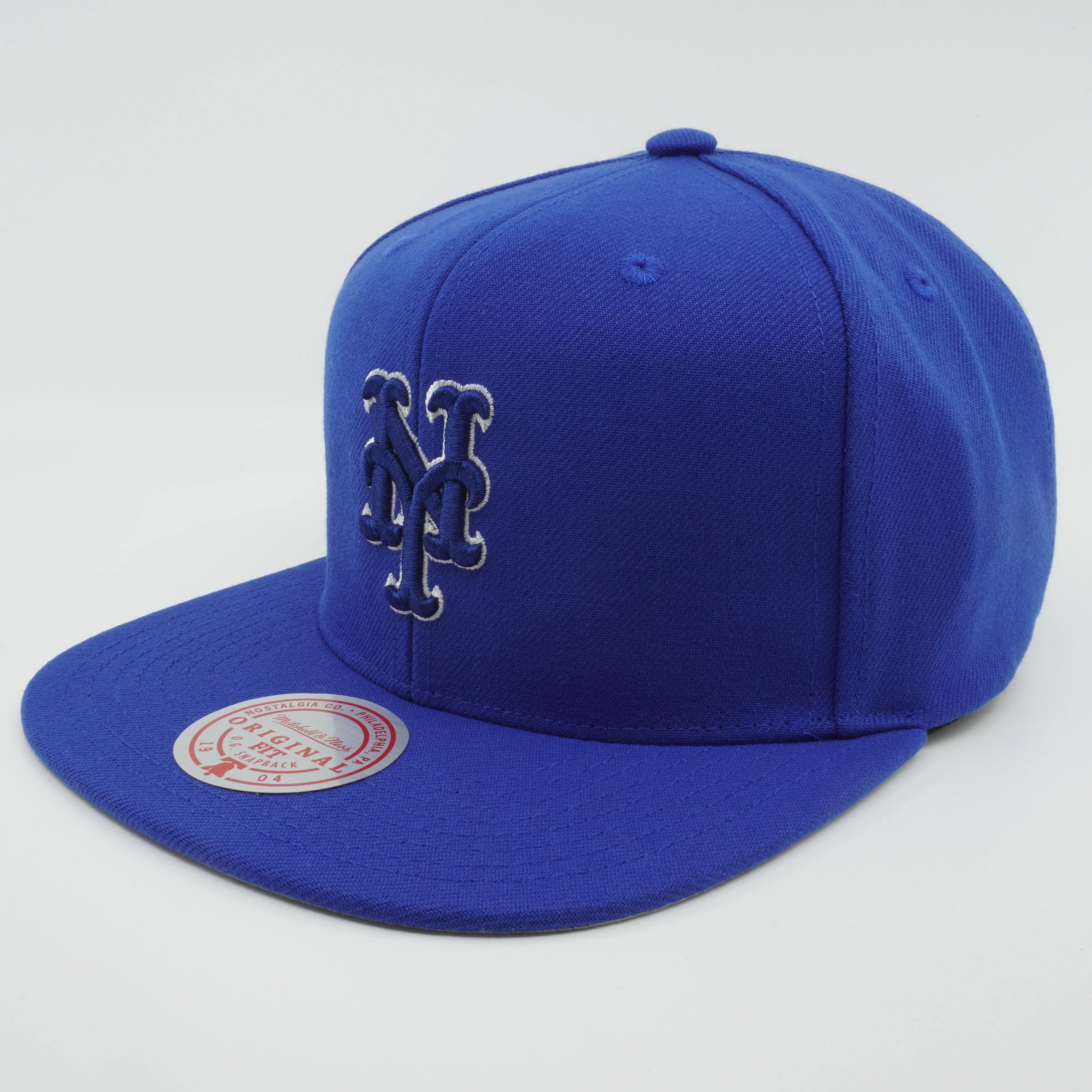 Mitchell & Ness Men's MLB Back To Basics Snapback Mets Blue sold by Zulily