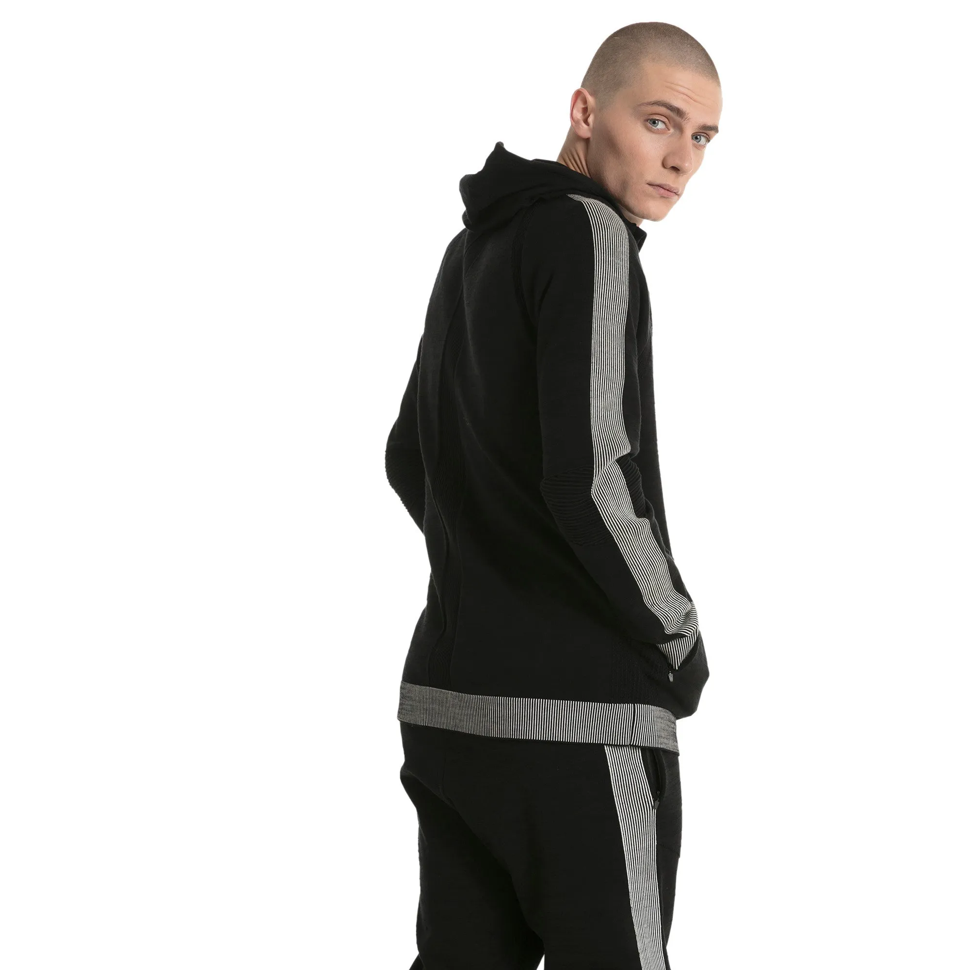 Puma Men's Evoknit Move Full Zip Hoody Sweaters sold by Zulily product image thumbnail 2