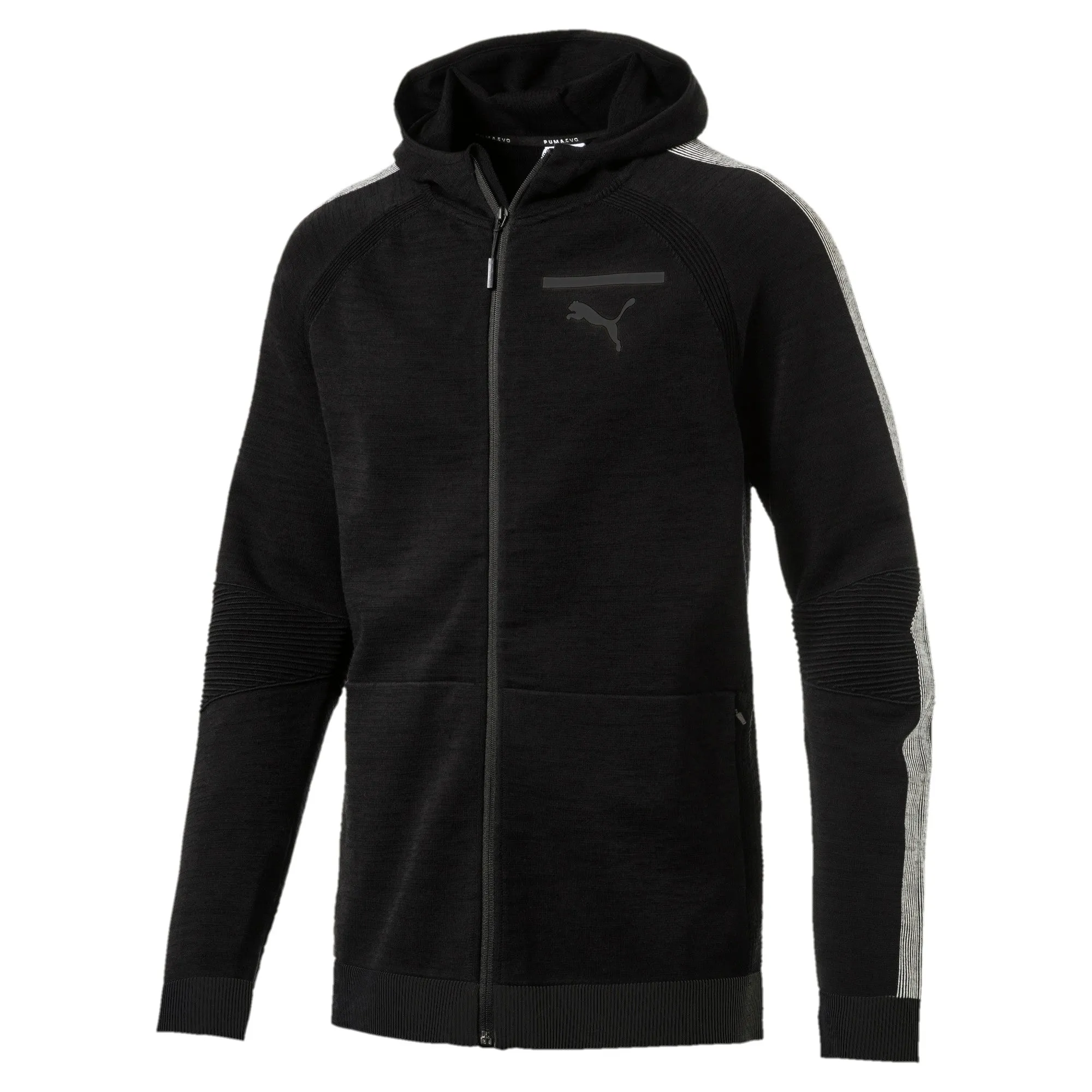 Puma Men's Evoknit Move Full Zip Hoody Sweaters sold by Zulily product image thumbnail 4
