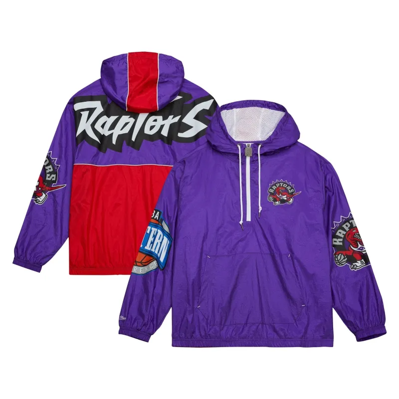 Mitchell & Ness Men's Team Og 2.0 Anorak Windbreaker Raptors Windbreakers sold by Zulily