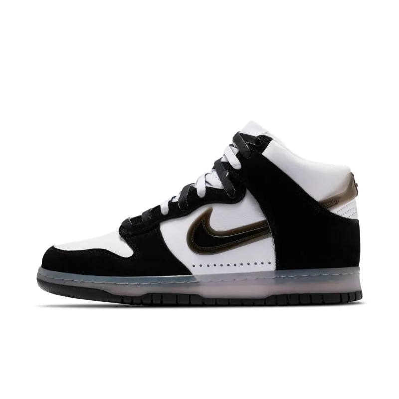 Nike Men's Dunk High 'Slam Jam White Black' Sneakers sold by Zulily
