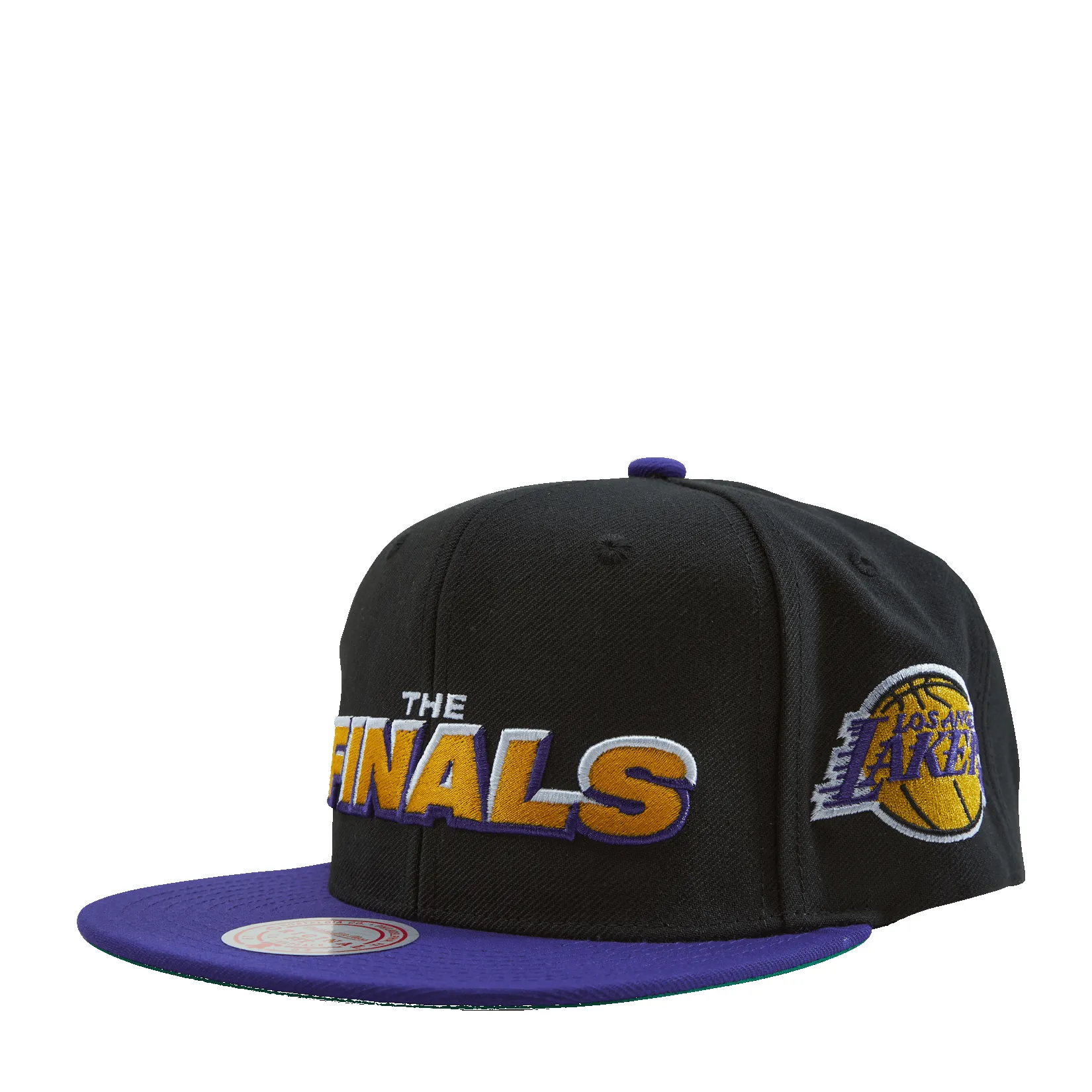 Mitchell & Ness Men's NBA The Finals Snapback Lakers Snapback Caps sold by Zulily