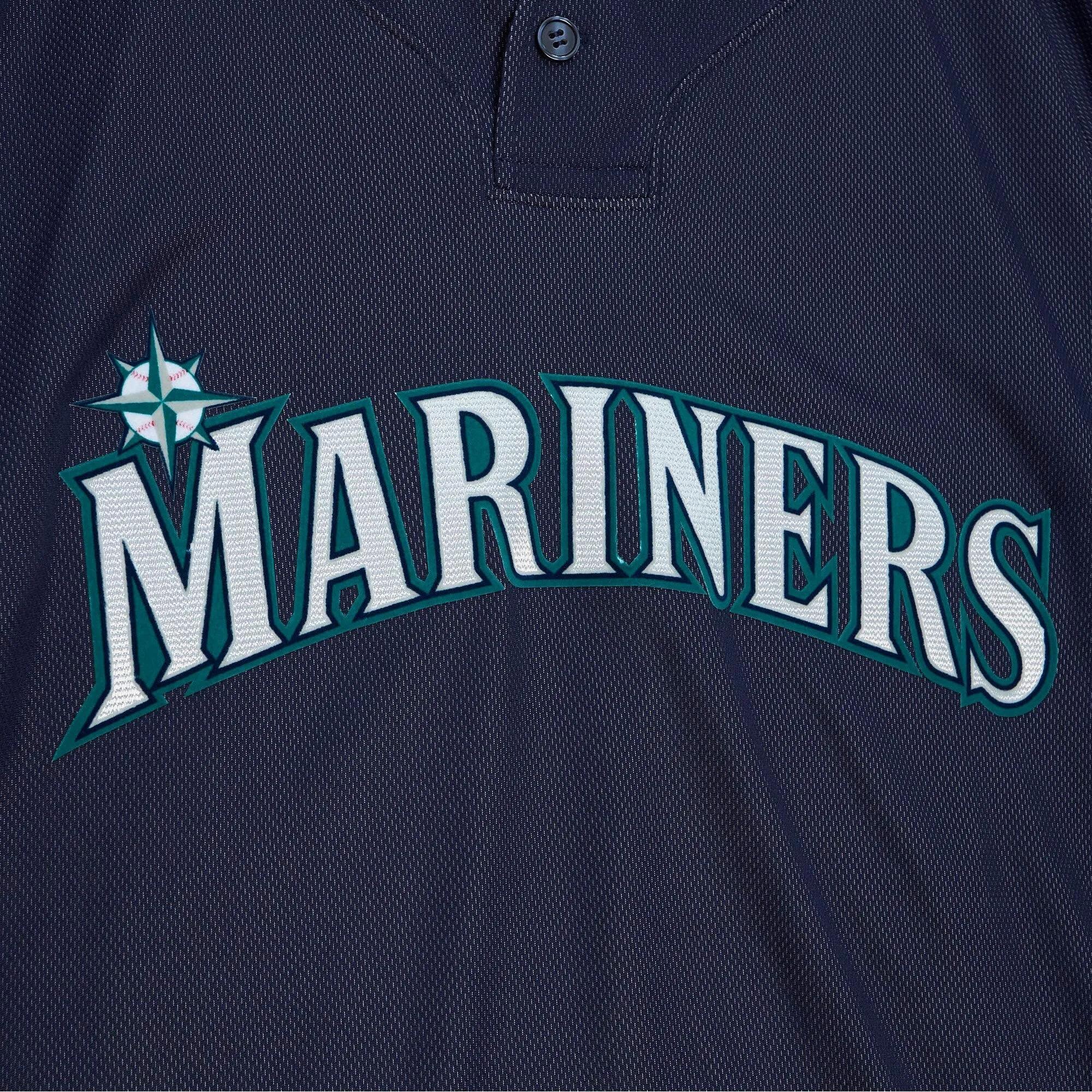 Mitchell & Ness Men's MLB Dark Bp Jersey Mariners 2010 Ichiro Suzuki Jerseys sold by Zulily product image thumbnail 3