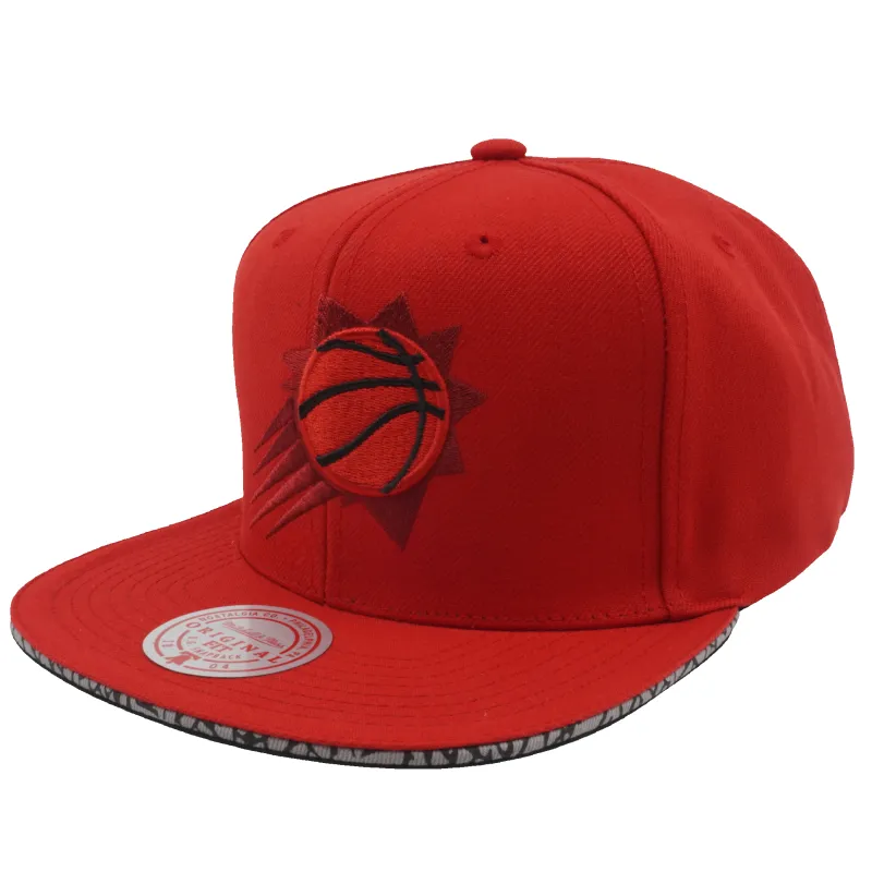 Mitchell & Ness Men's NBA Three Collection Snapback Suns Snapback Caps made by Mitchell & Ness