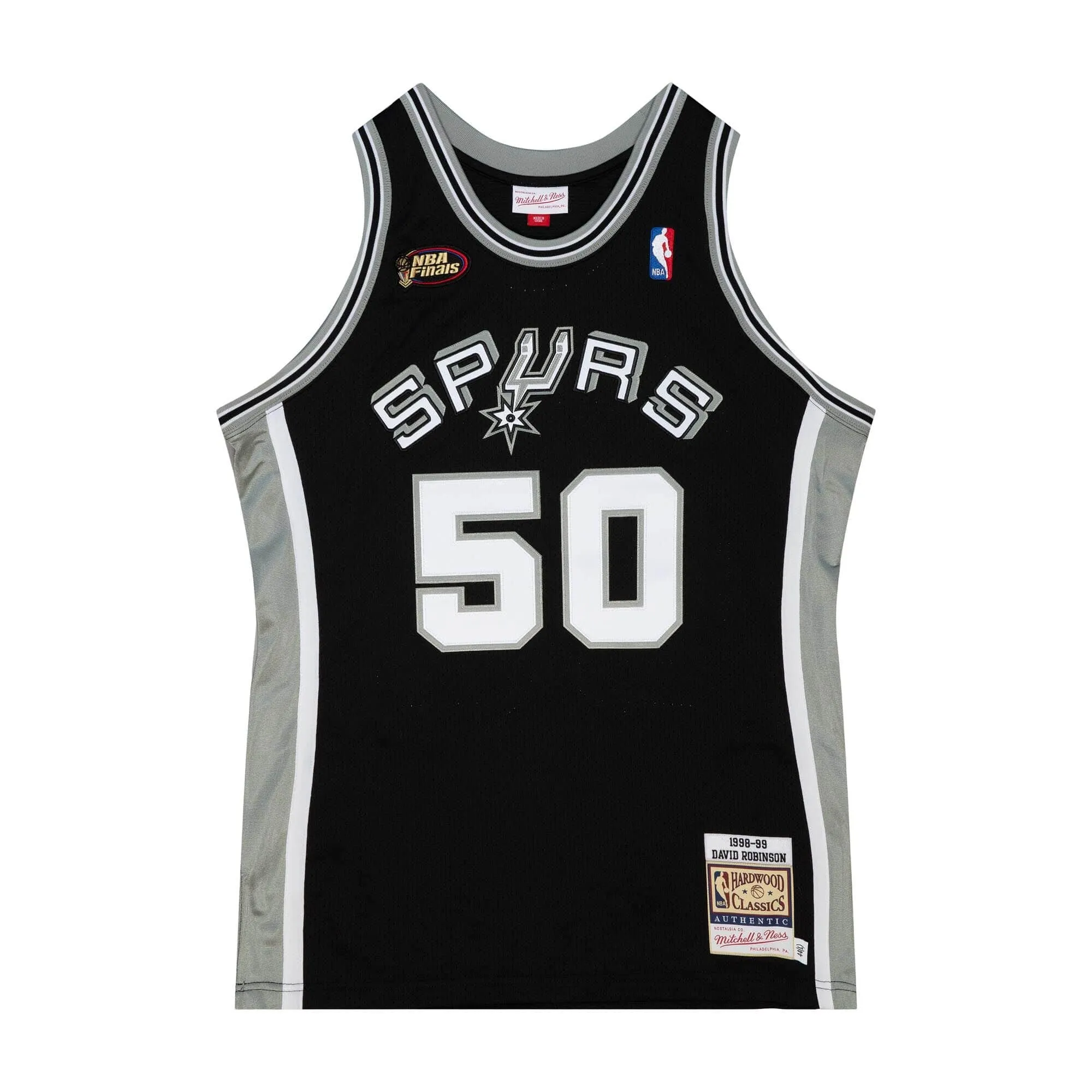 Mitchell & Ness NBA Authentic Jersey San Antonio Spurs 98 David Robinson sold by Zulily