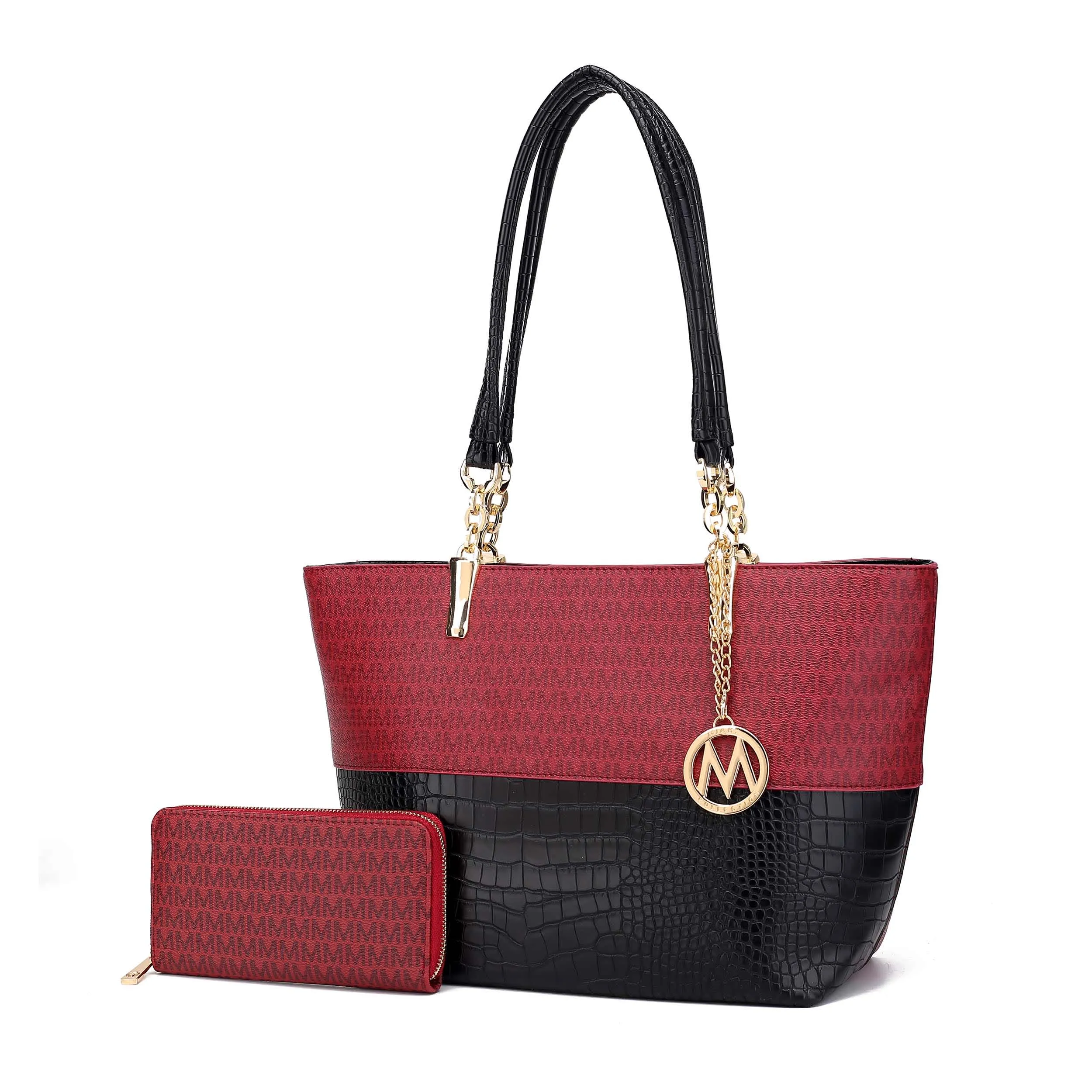 MKF Collection Sasha Women’s Tote Bag by Mia K sold by Zulily product image thumbnail 4