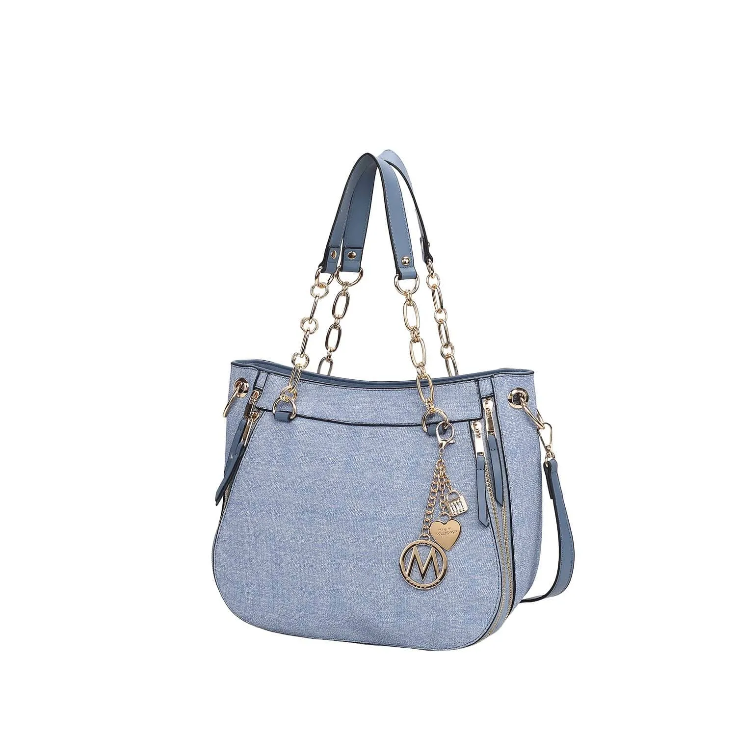 MKF Collection Lina Tote Bag and Wallet Set by Mia K sold by Zulily product image thumbnail 3