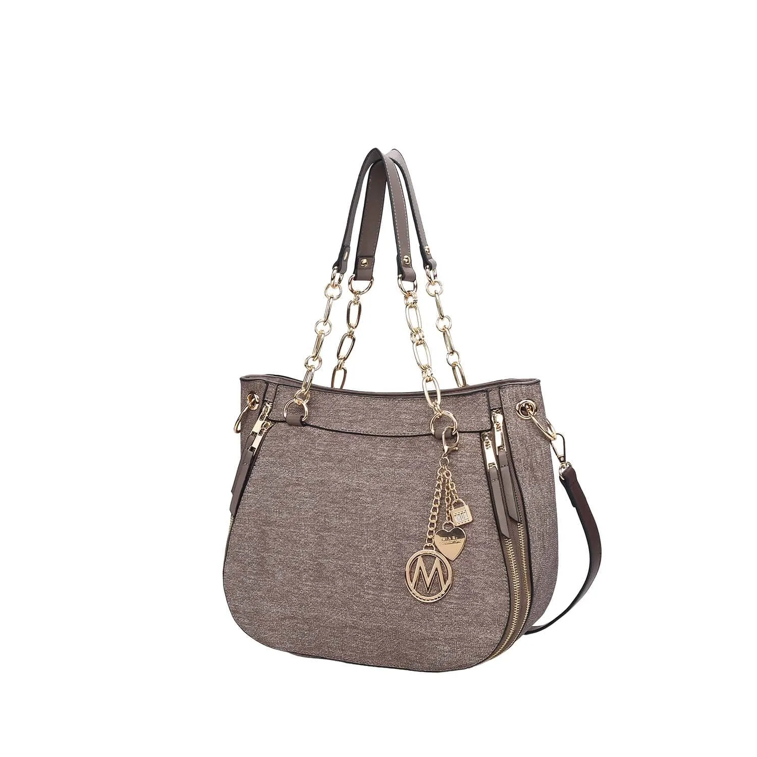 MKF Collection Lina Tote Bag and Wallet Set by Mia K sold by Zulily product image thumbnail 4
