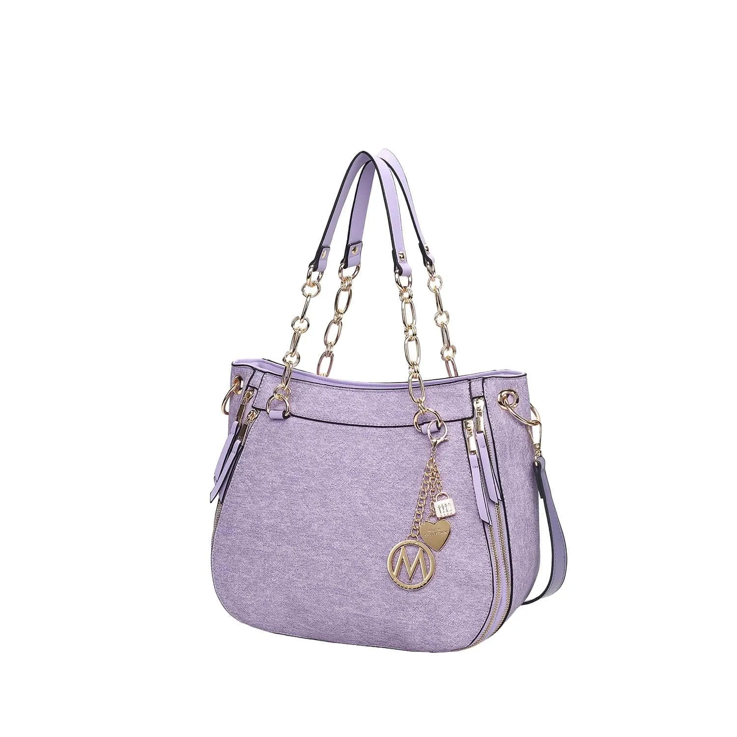 MKF Collection Lina Tote Bag and Wallet Set by Mia K sold by Zulily product image thumbnail 5