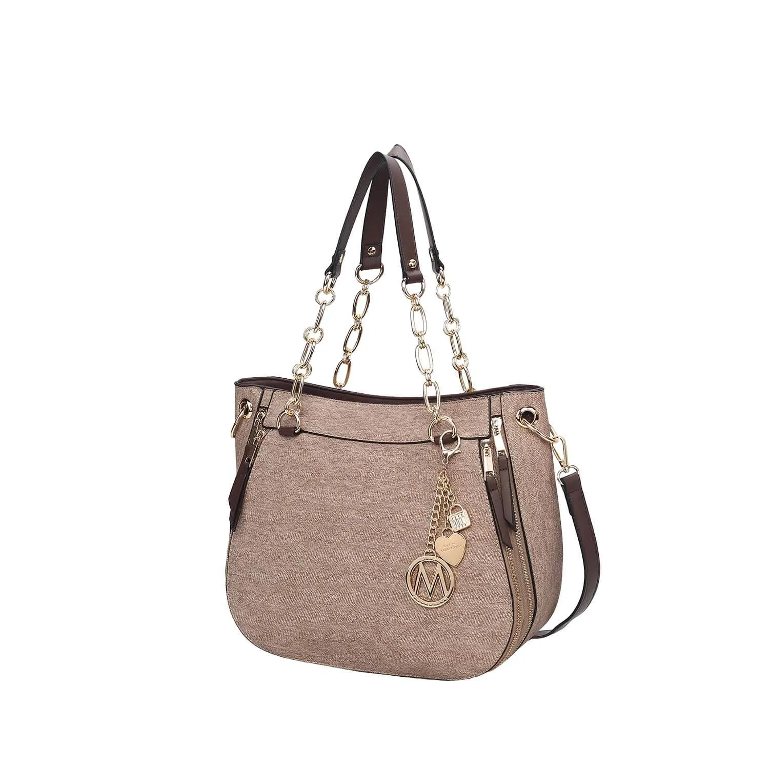 MKF Collection Lina Tote Bag and Wallet Set by Mia K sold by Zulily product image thumbnail 2