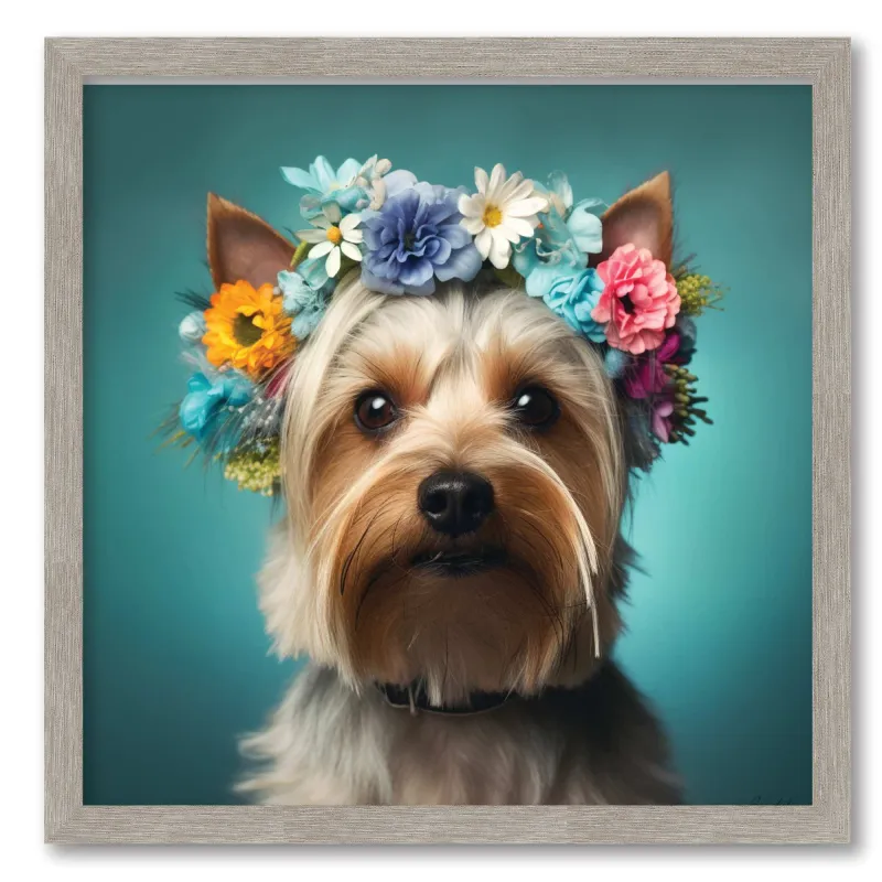Adorable-Doggy 16x16 Framed Board sold by Zulily