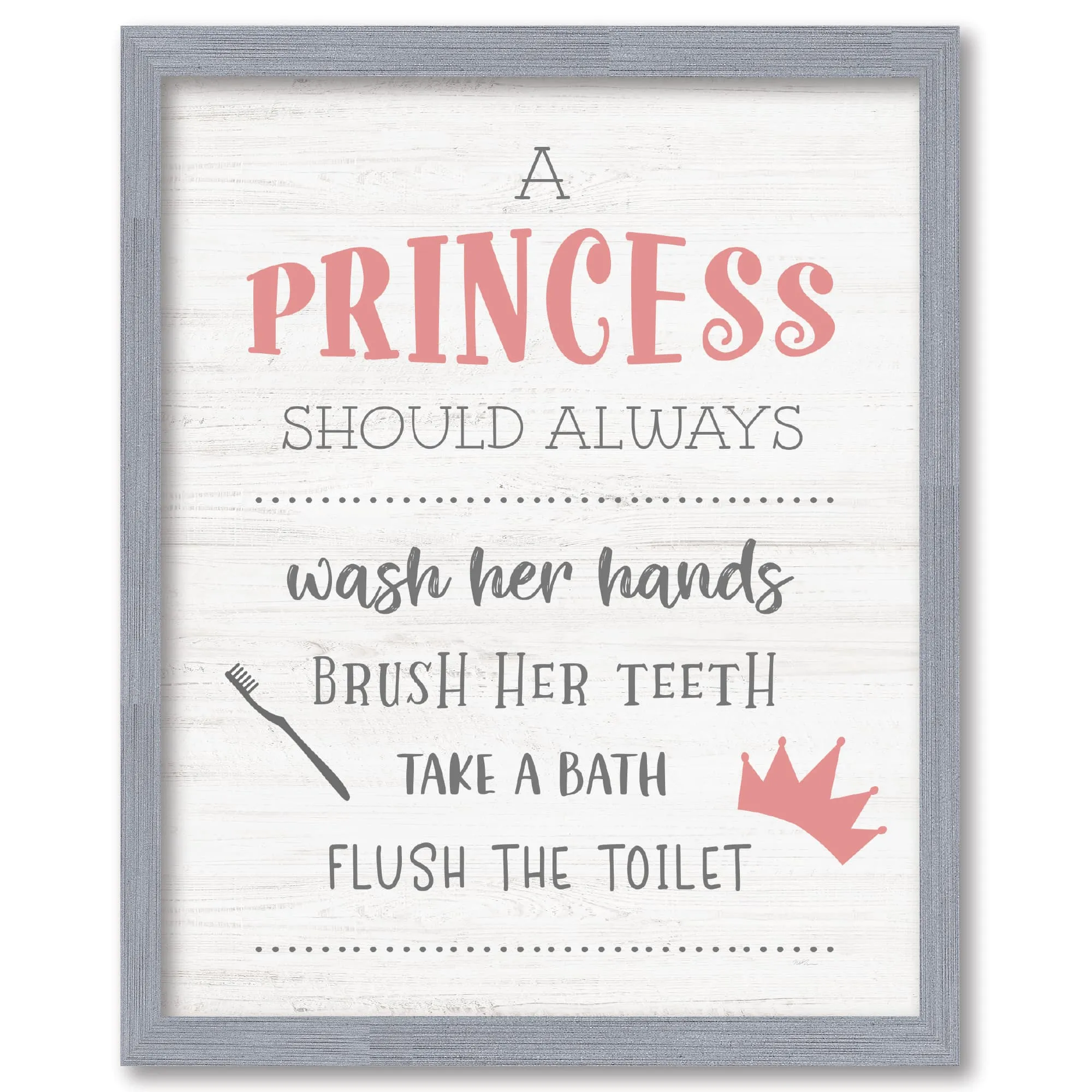 Princess 16x20 Framed Board sold by Zulily