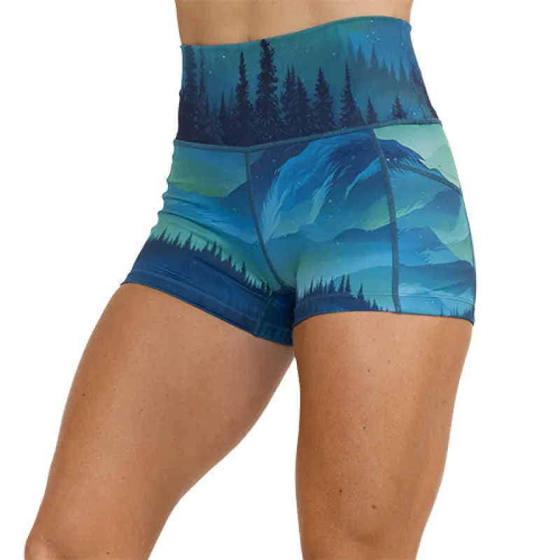 Constantly Varied Gear Shorts - Aurora Borealis made by Zulily