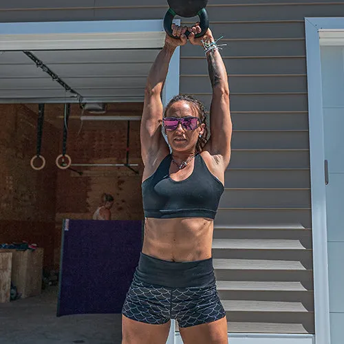 Constantly Varied Gear Butterfly Back Bra - All Black sold by Zulily product image thumbnail 3