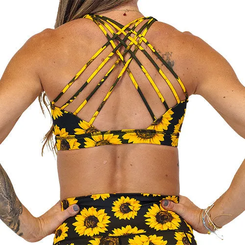Constantly Varied Gear Butterfly Back Bra - Sunflower sold by Zulily product image thumbnail 2