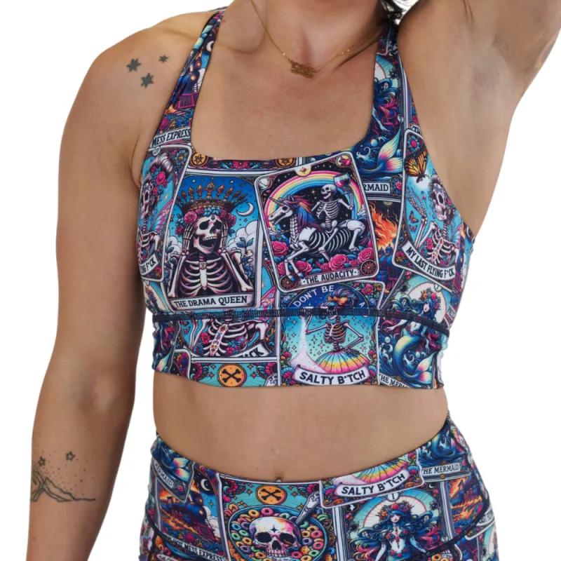 Constantly Varied Gear Longline Bra - Psychic made by Zulily